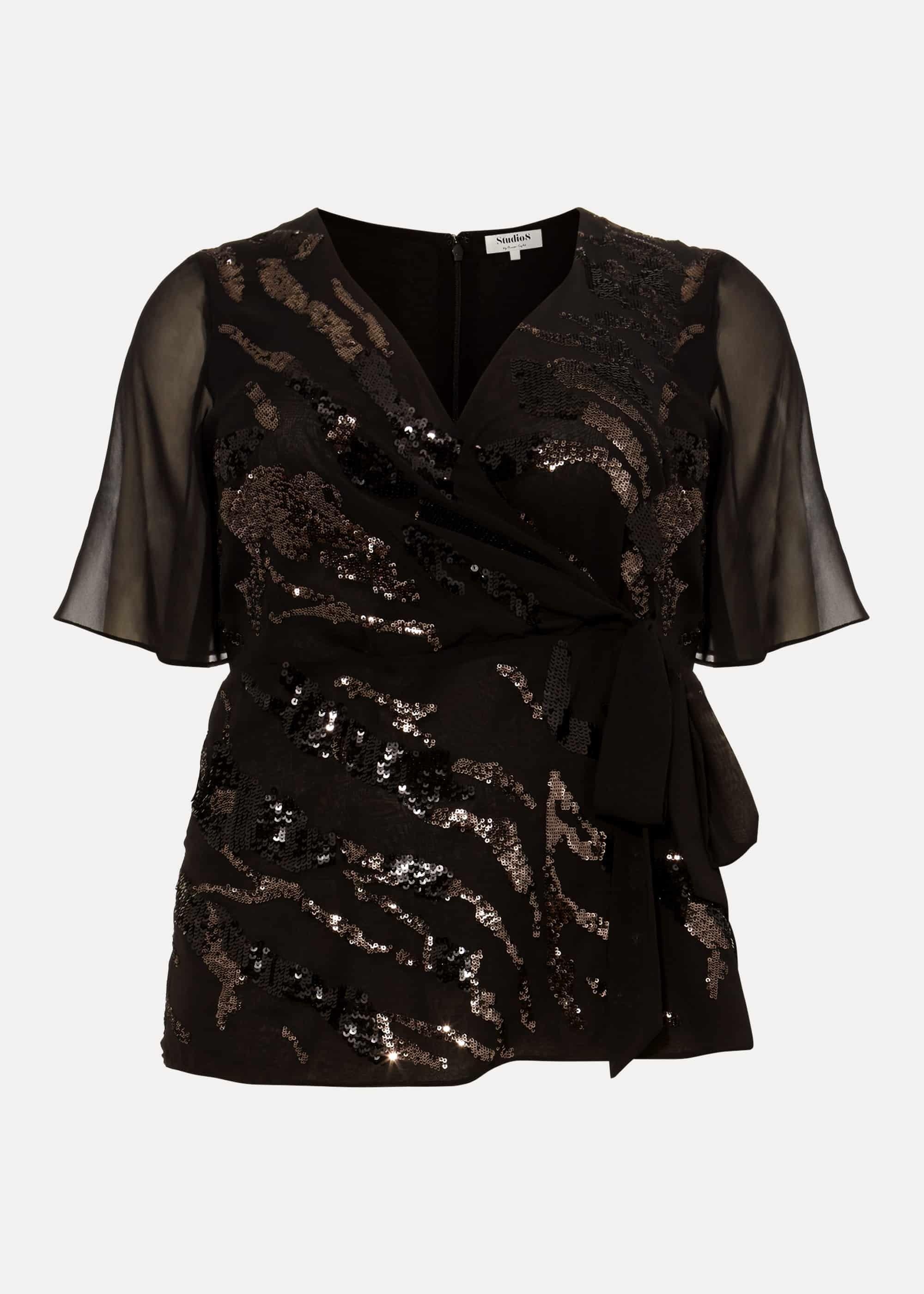 Polly Sequin Top