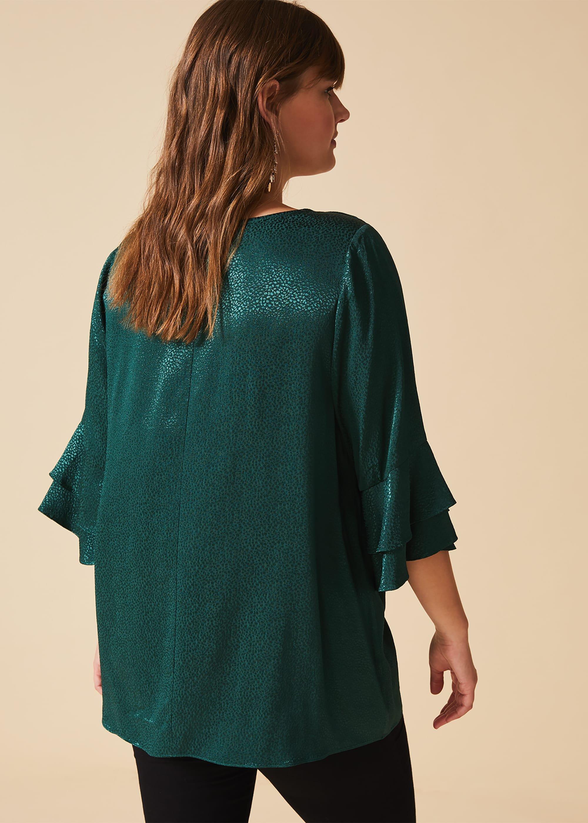 Ella Fluted Sleeve Top