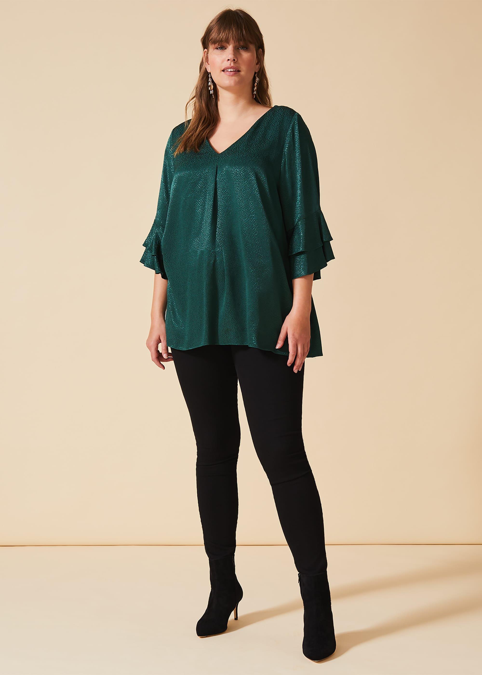 Ella Fluted Sleeve Top