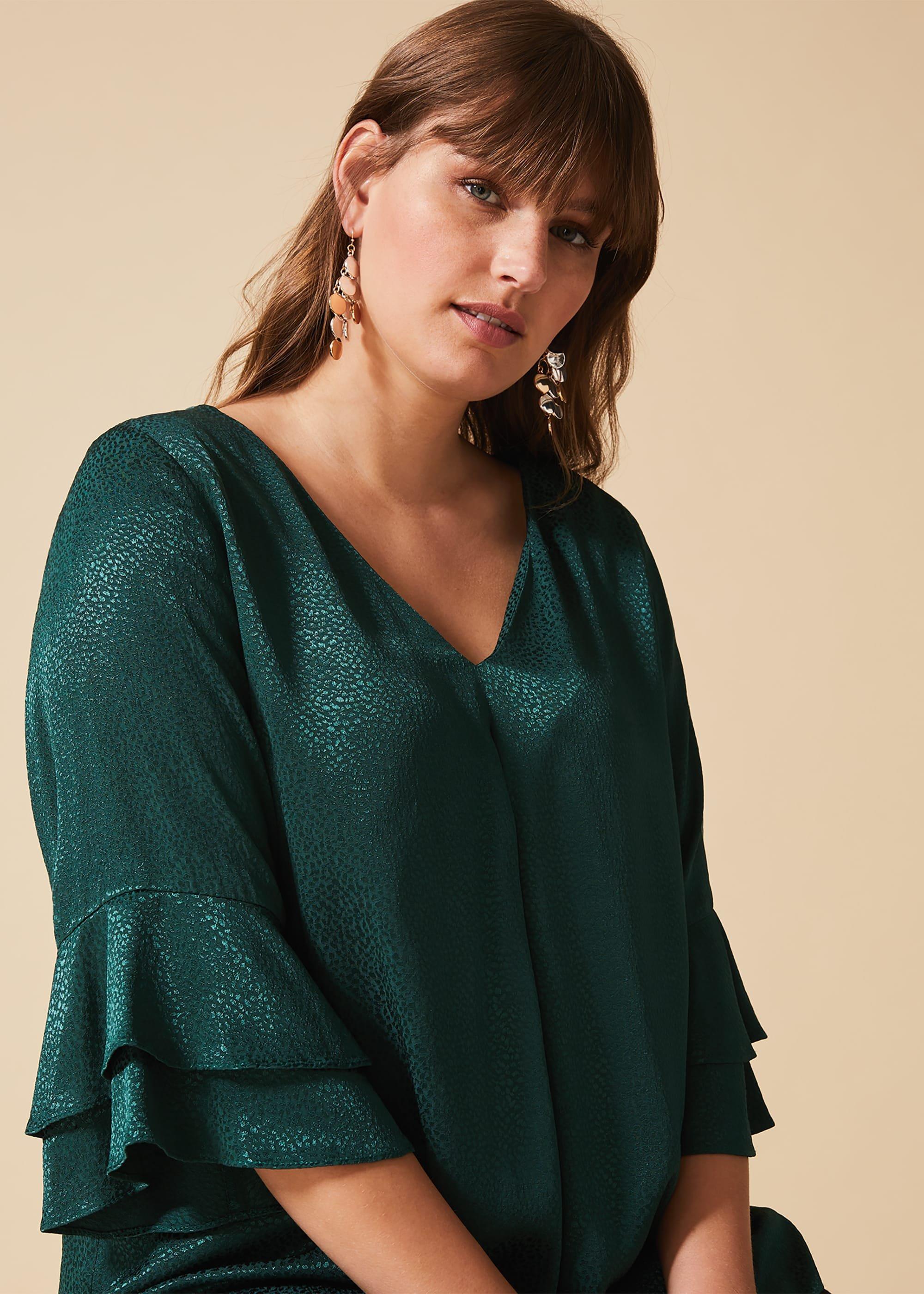 Ella Fluted Sleeve Top