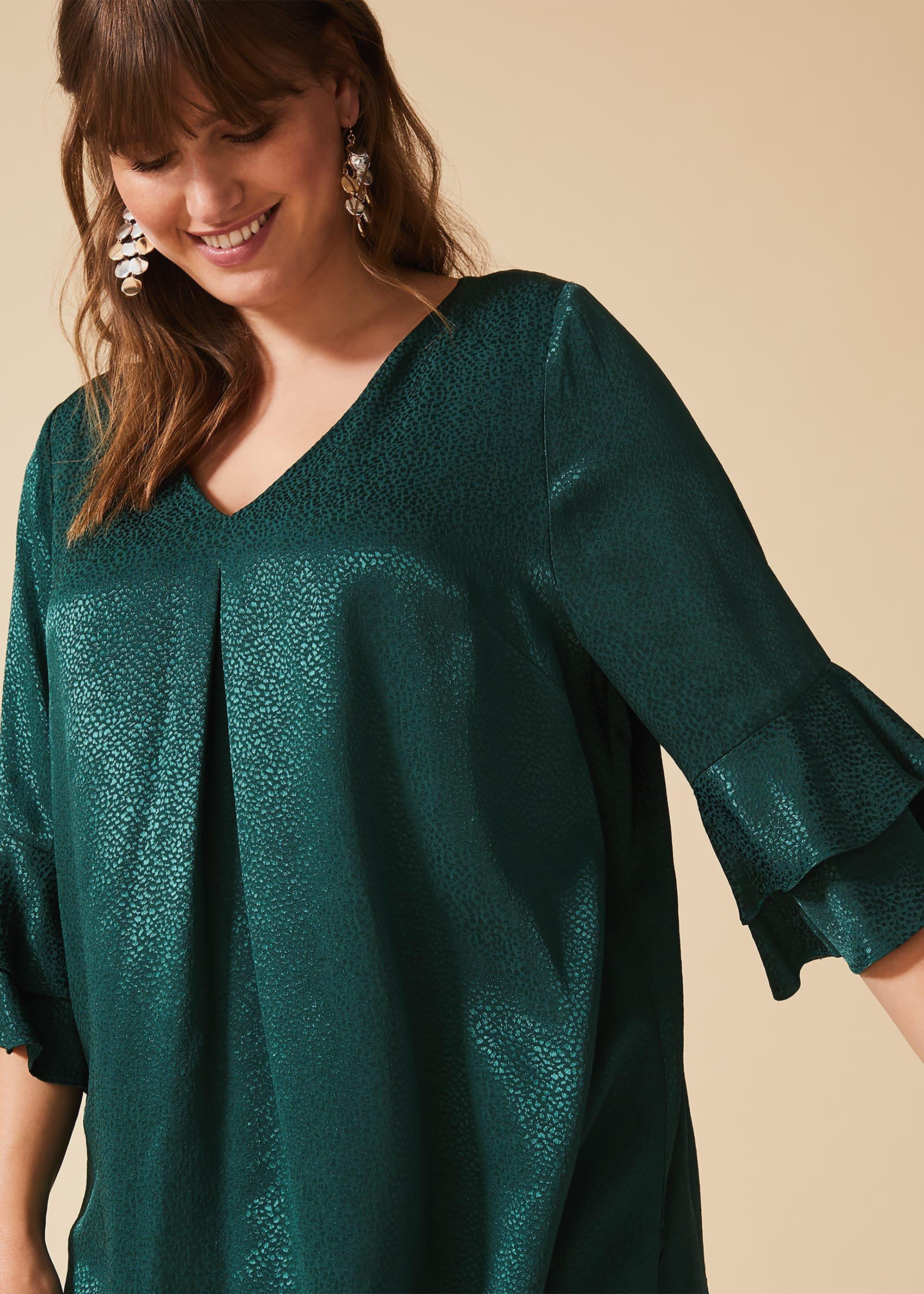 Ella Fluted Sleeve Top