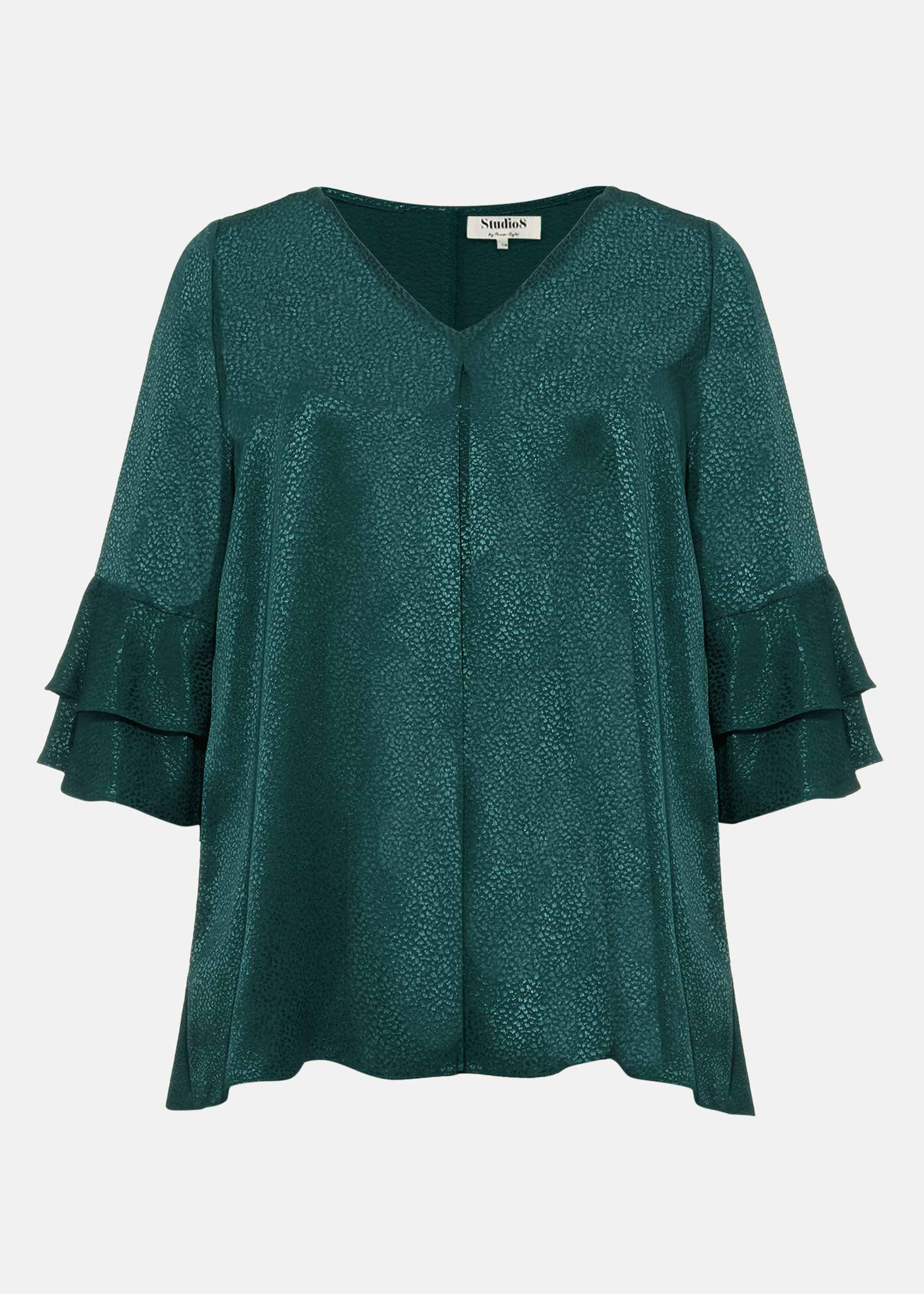 Ella Fluted Sleeve Top