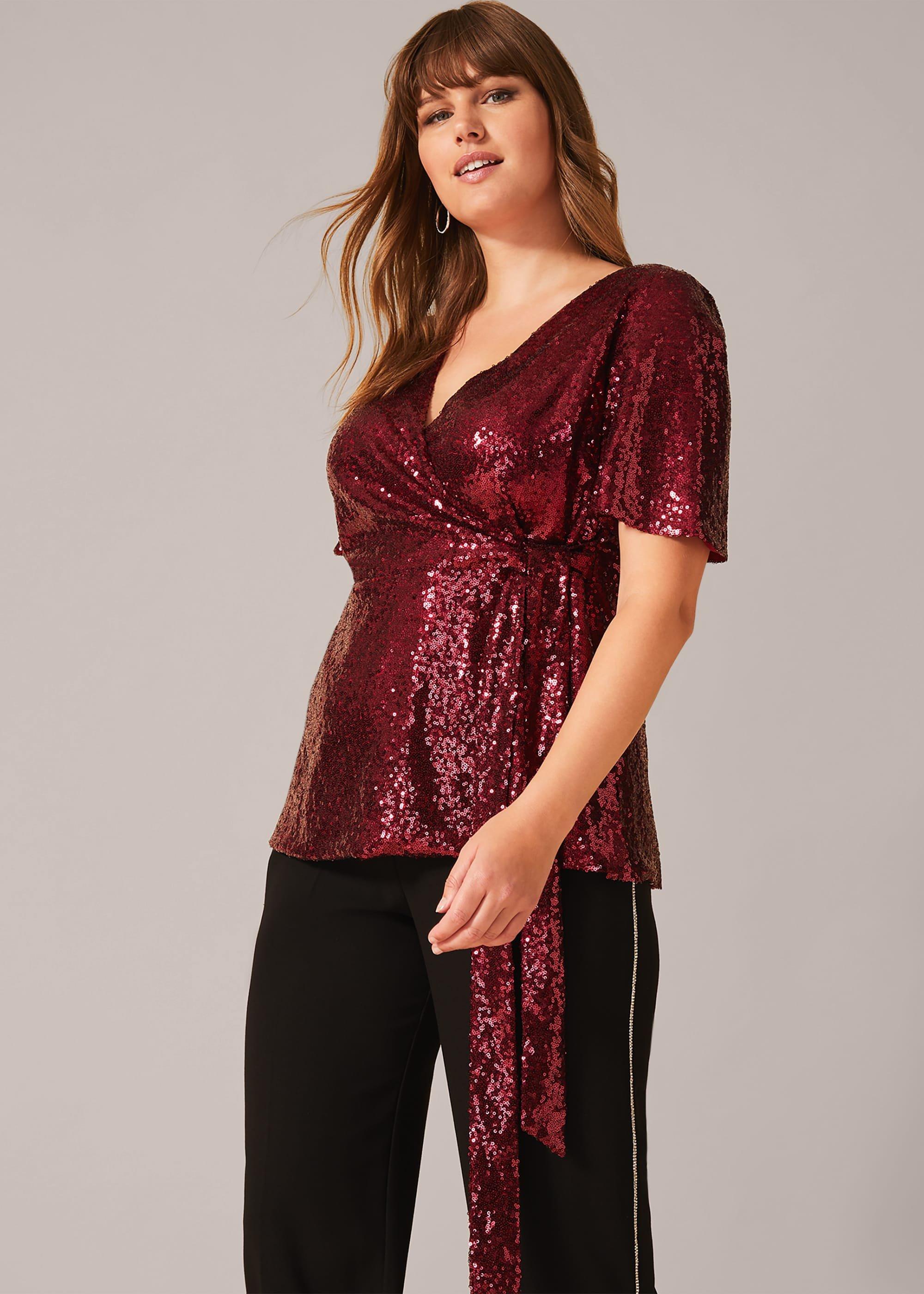 Donna Sequin Top