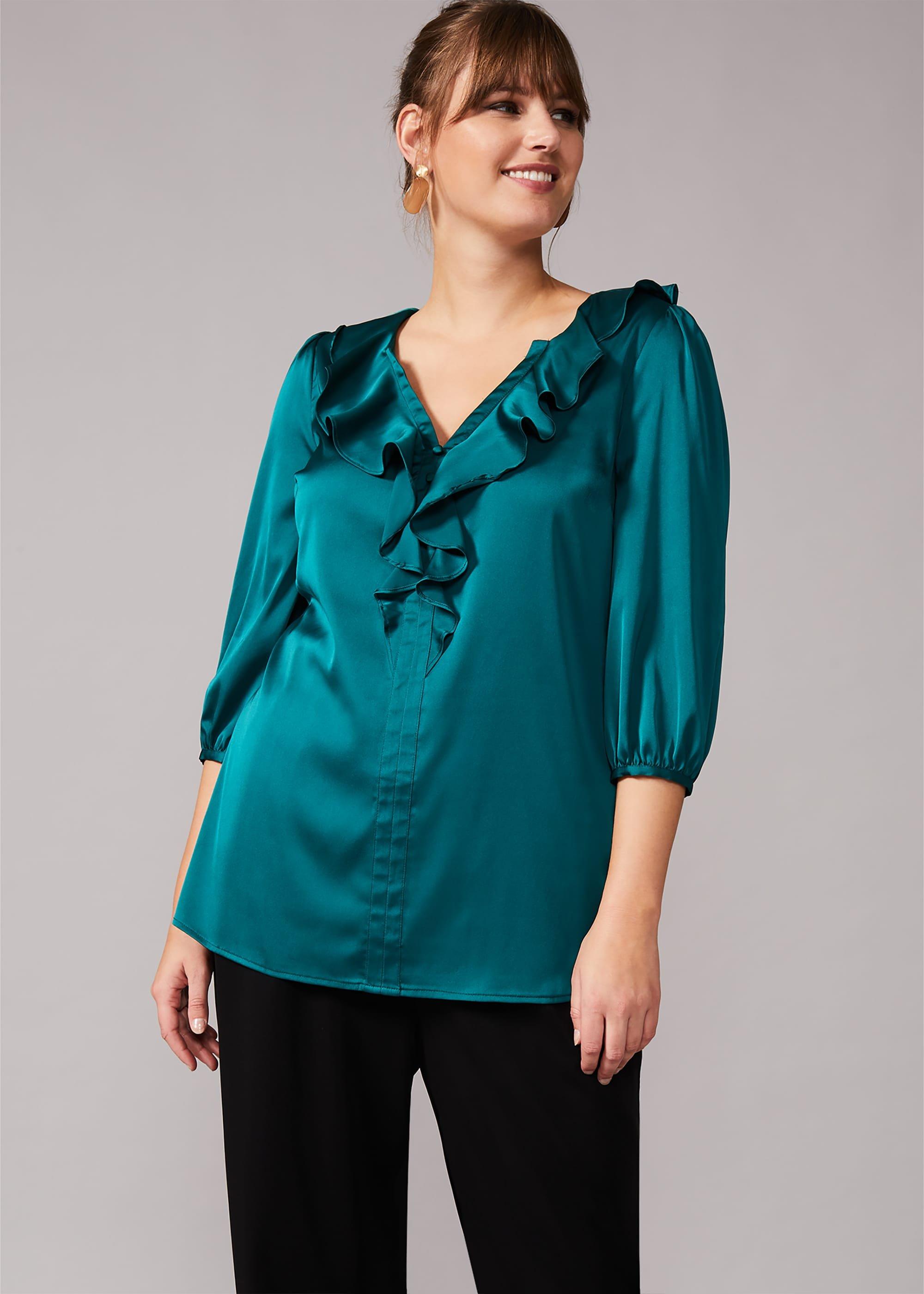 Tina Frill Satin Top