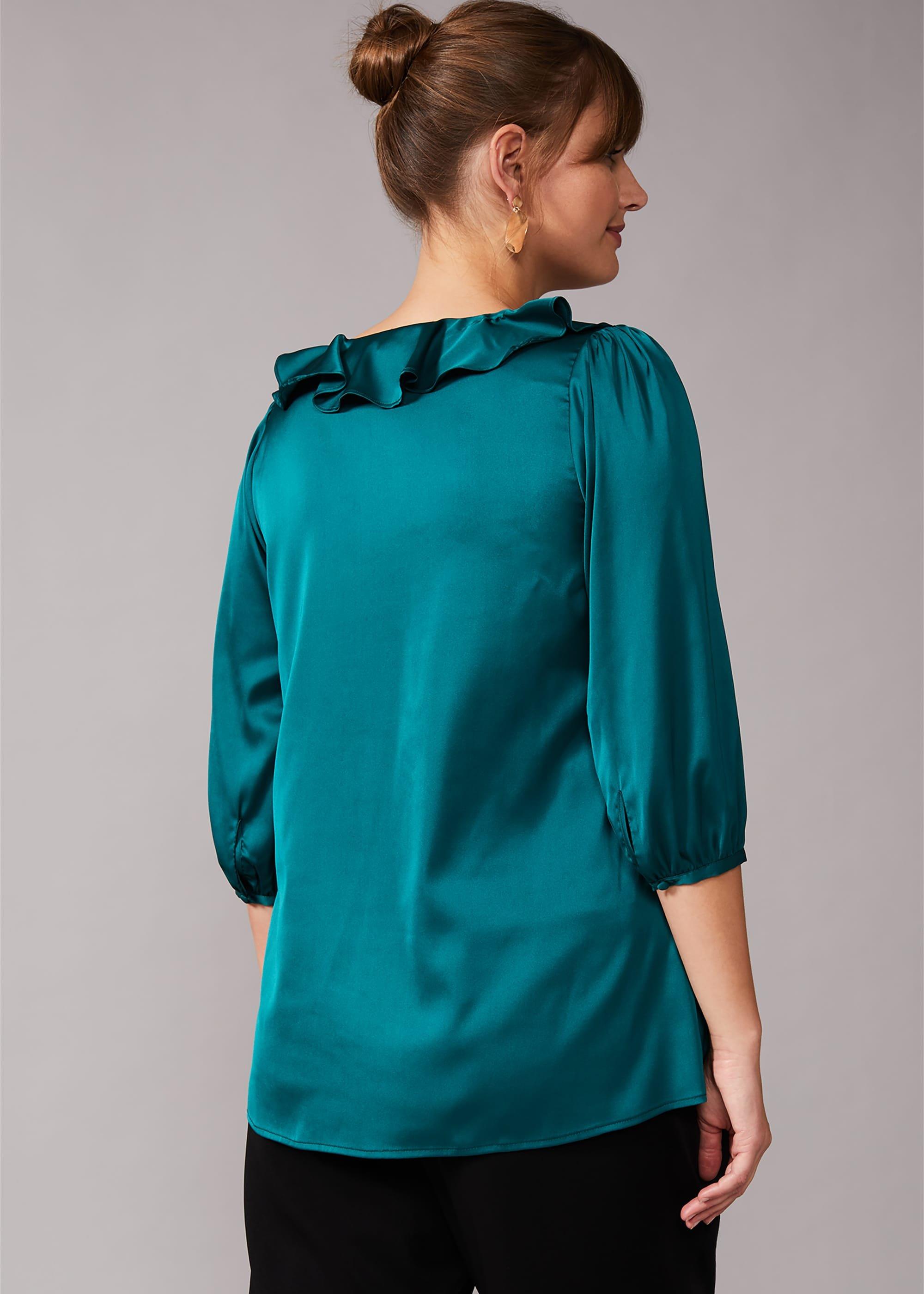 Tina Frill Satin Top