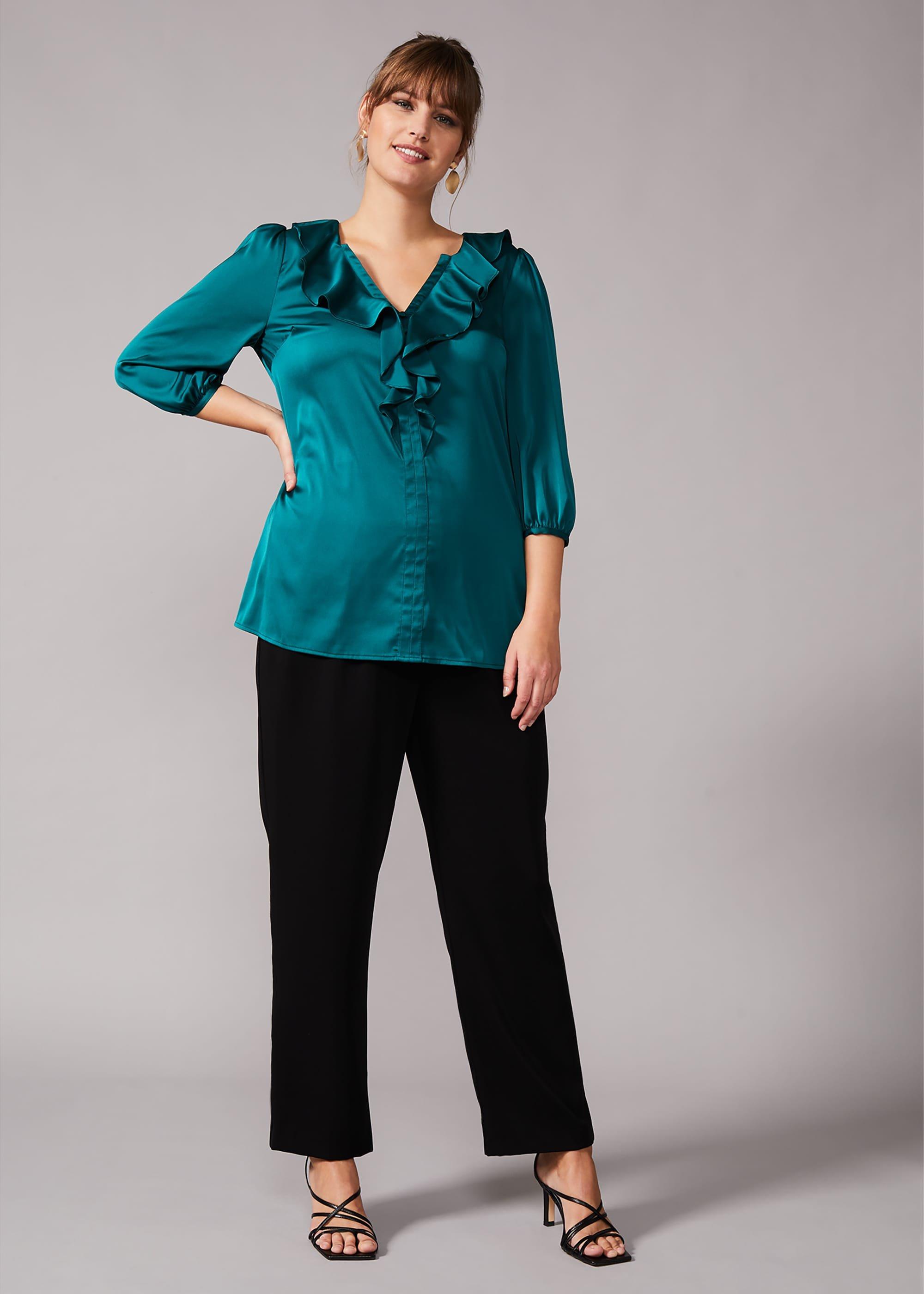 Tina Frill Satin Top