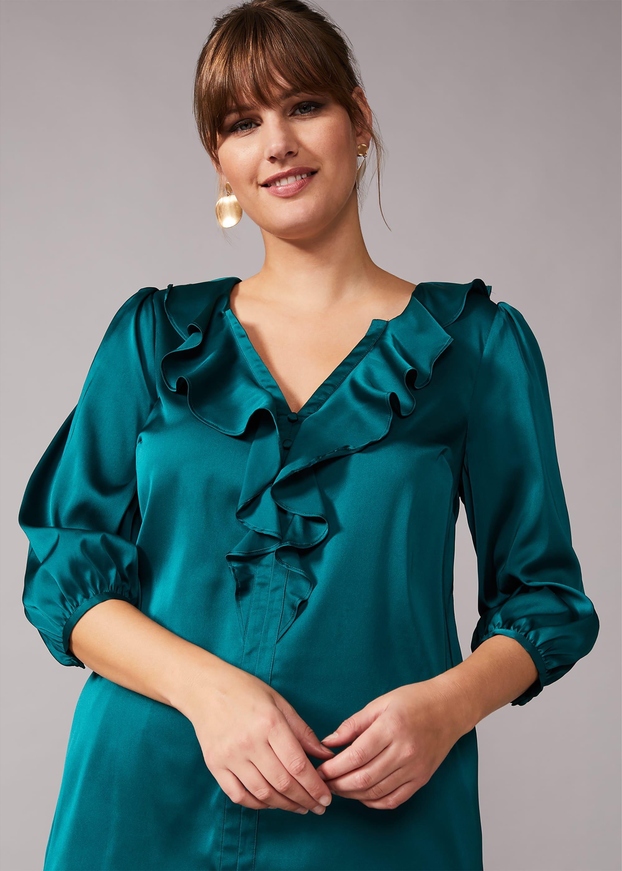 Tina Frill Satin Top