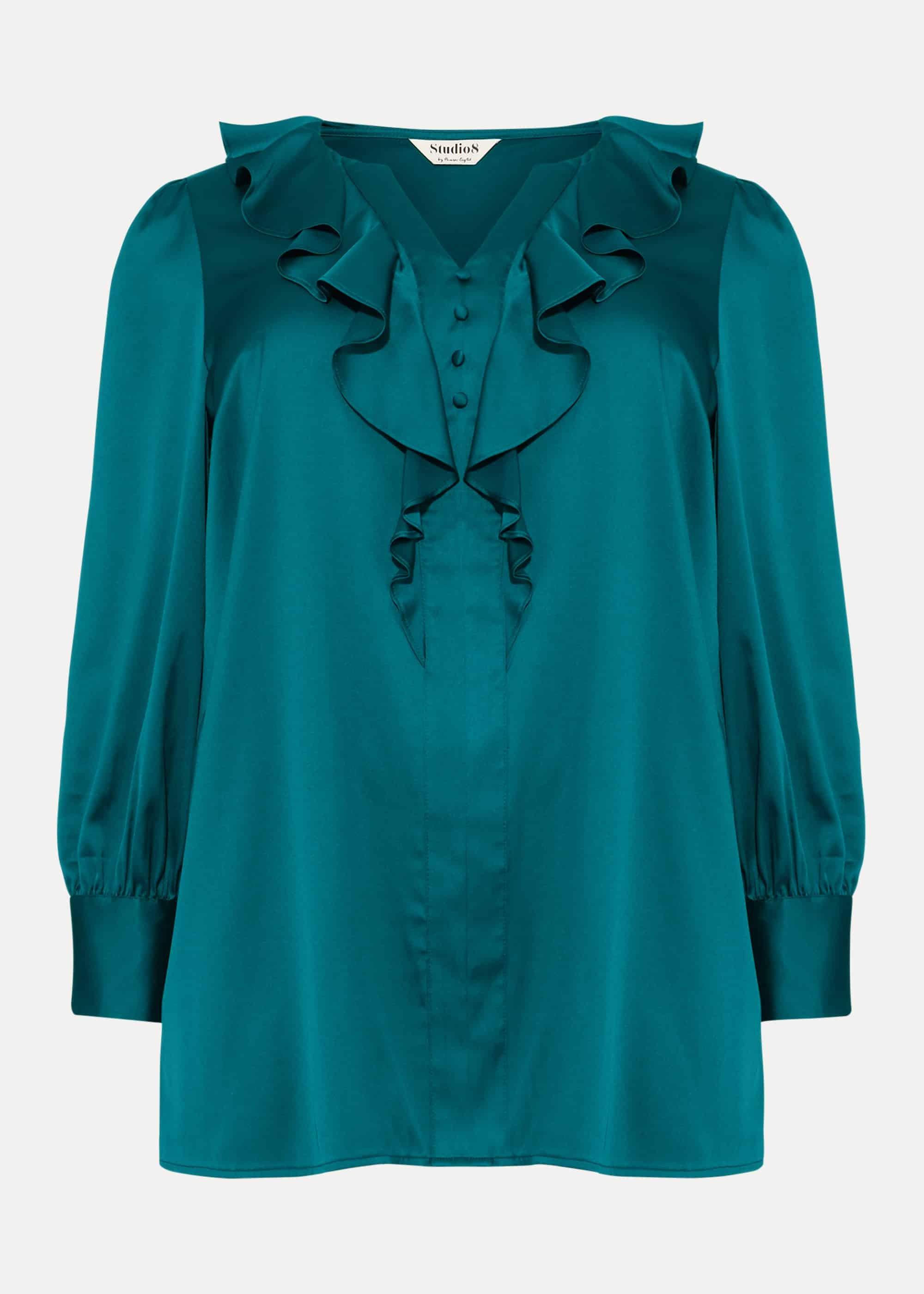 Tina Frill Satin Top