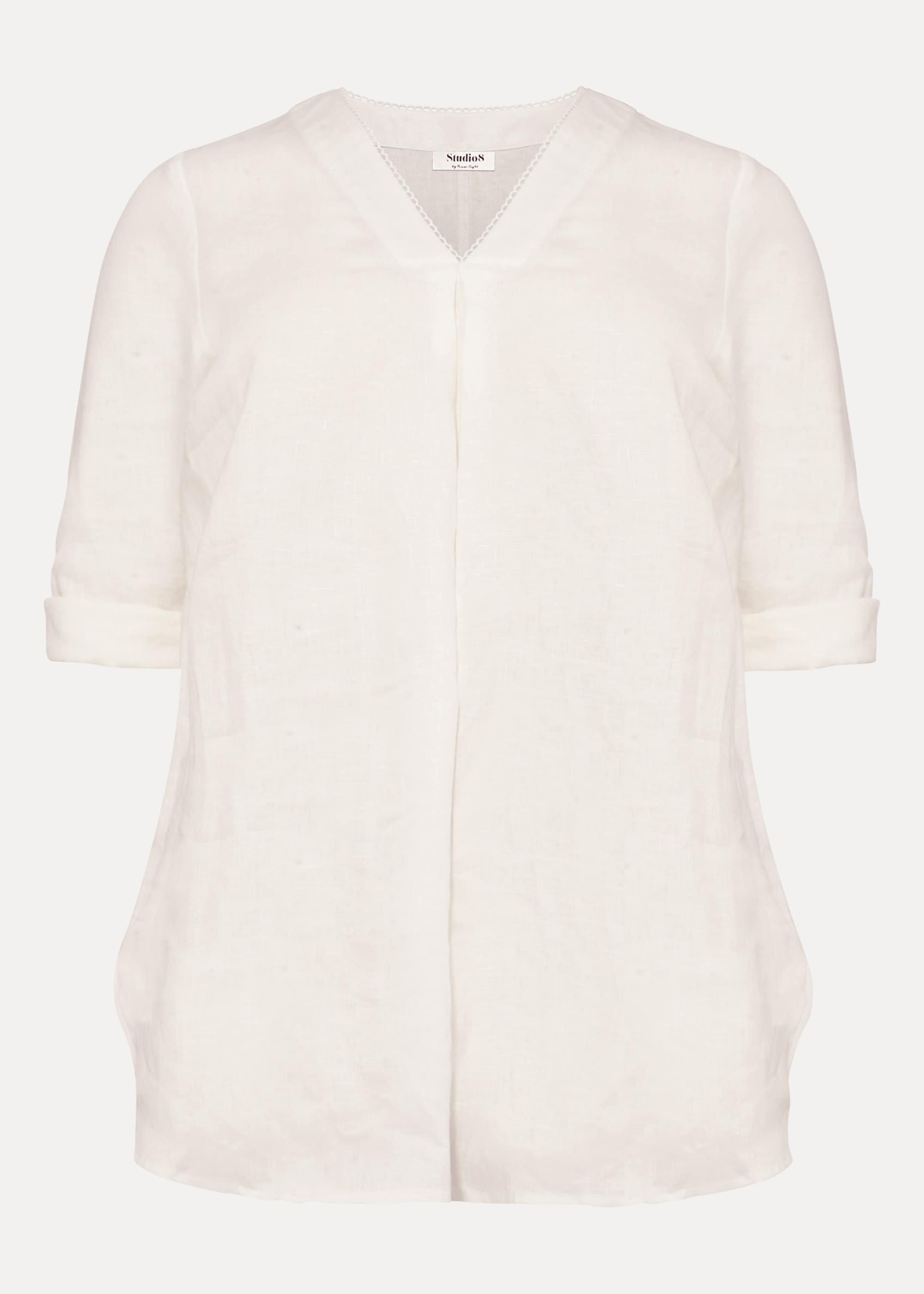 Brett V-Neck Linen Top
