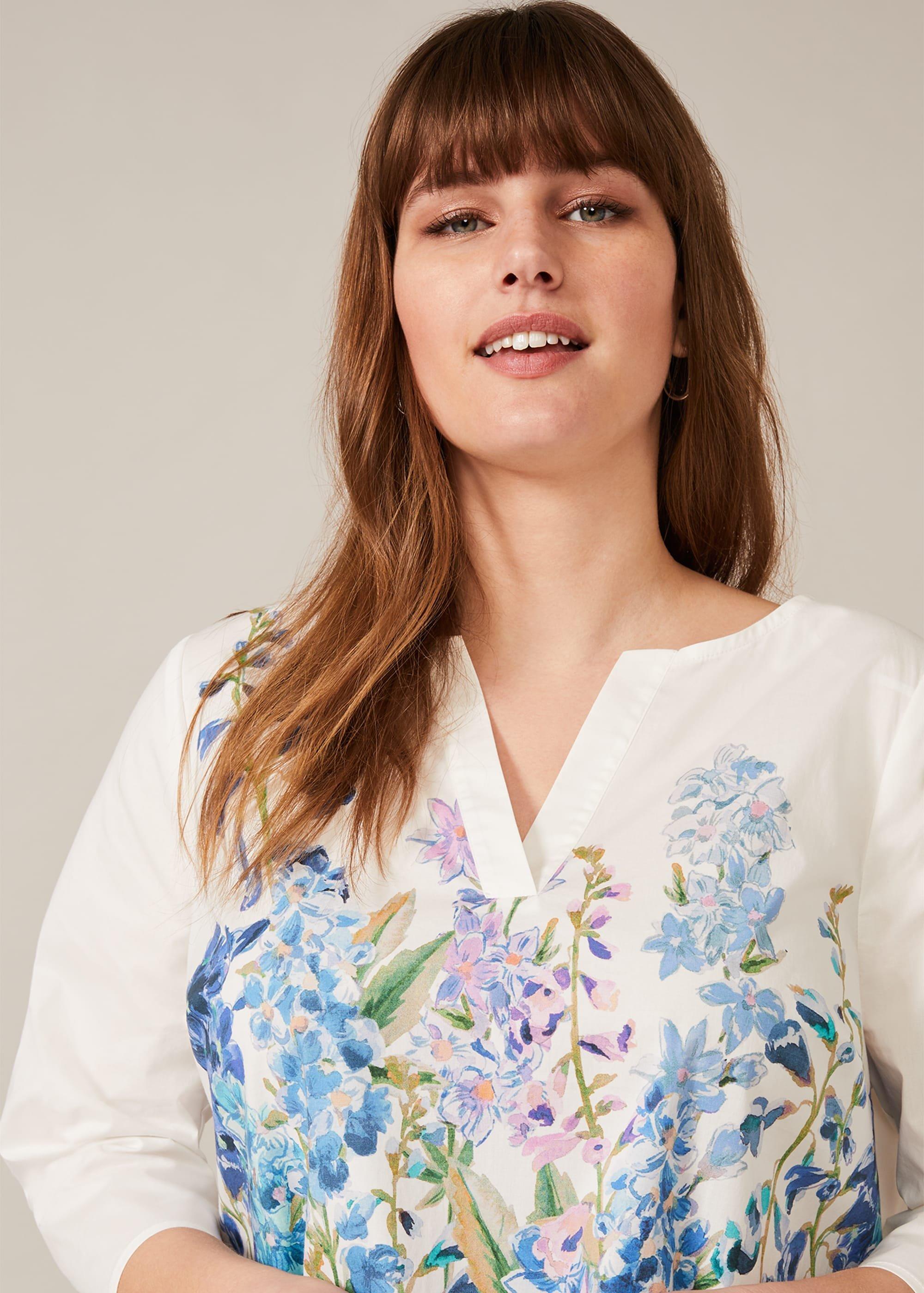 Lucy Meadow Print Top