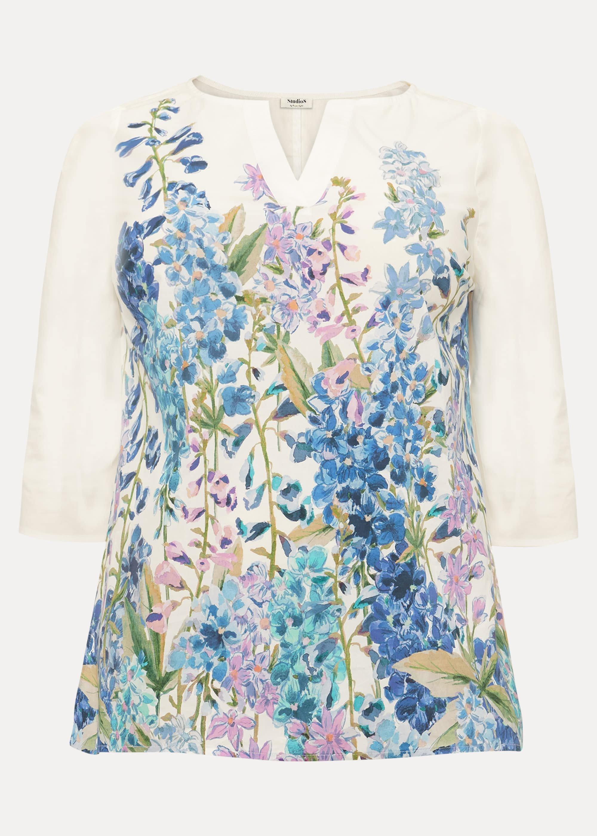 Lucy Meadow Print Top