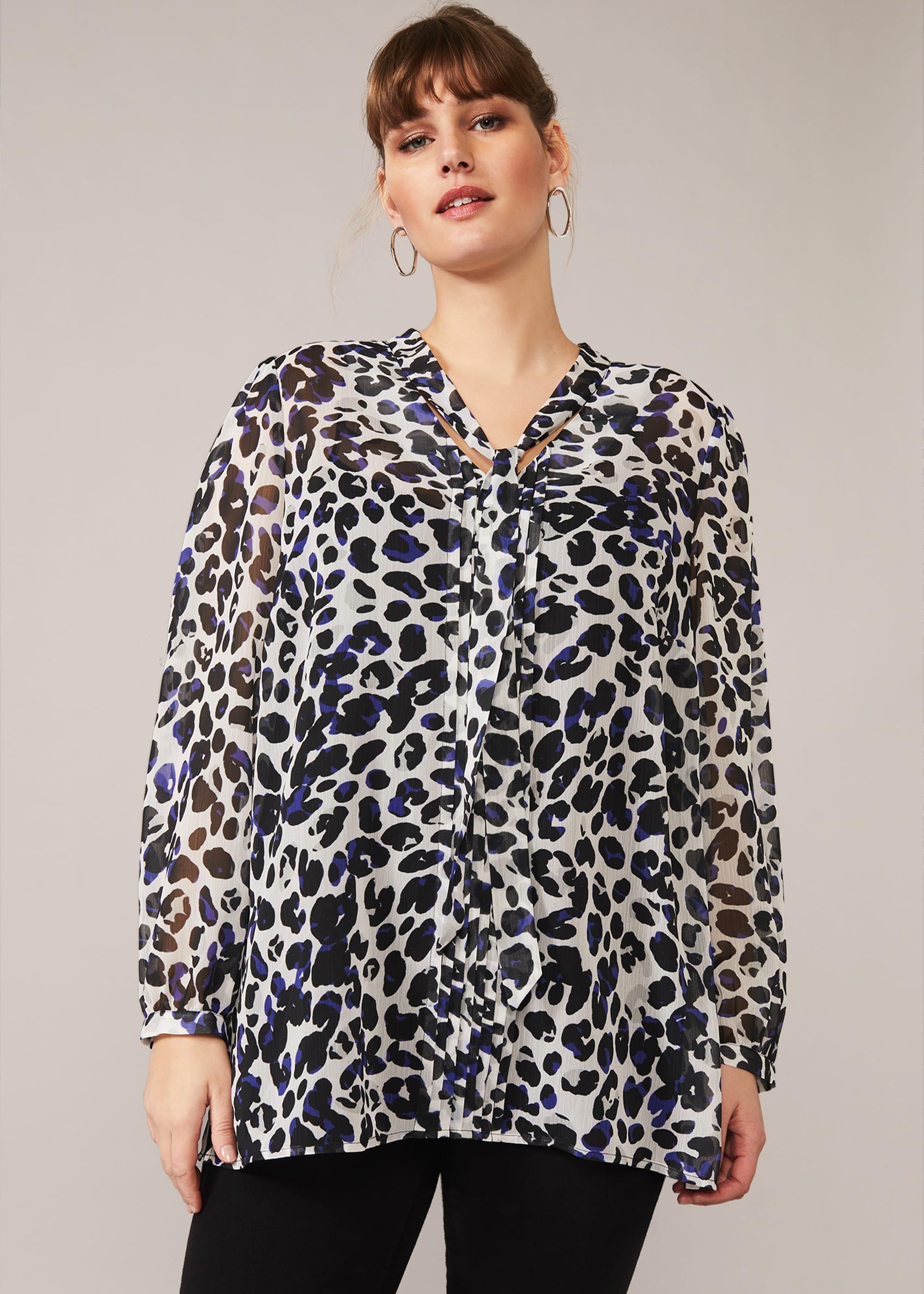 Chloe Leopard Blouse