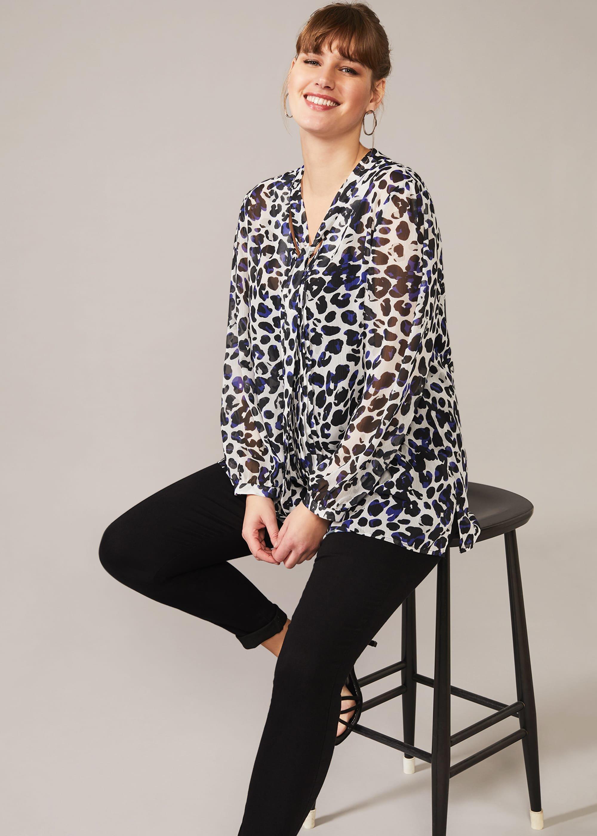 Chloe Leopard Blouse