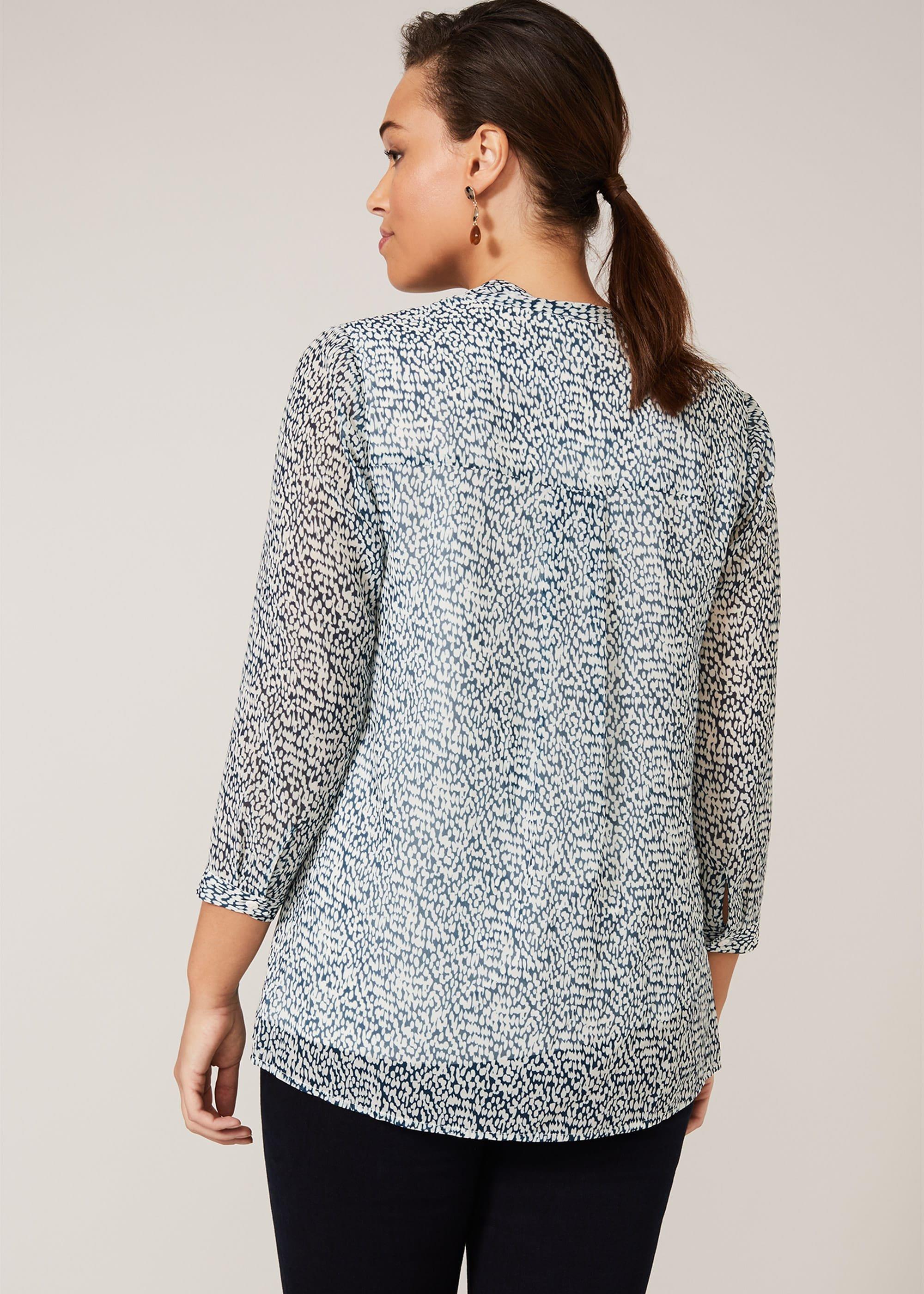 Jackie Printed Tie Top
