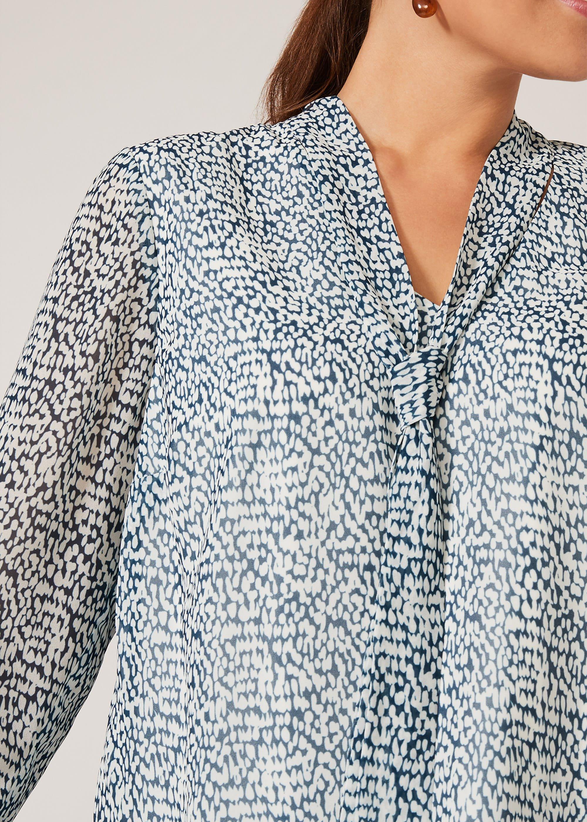 Jackie Printed Tie Top