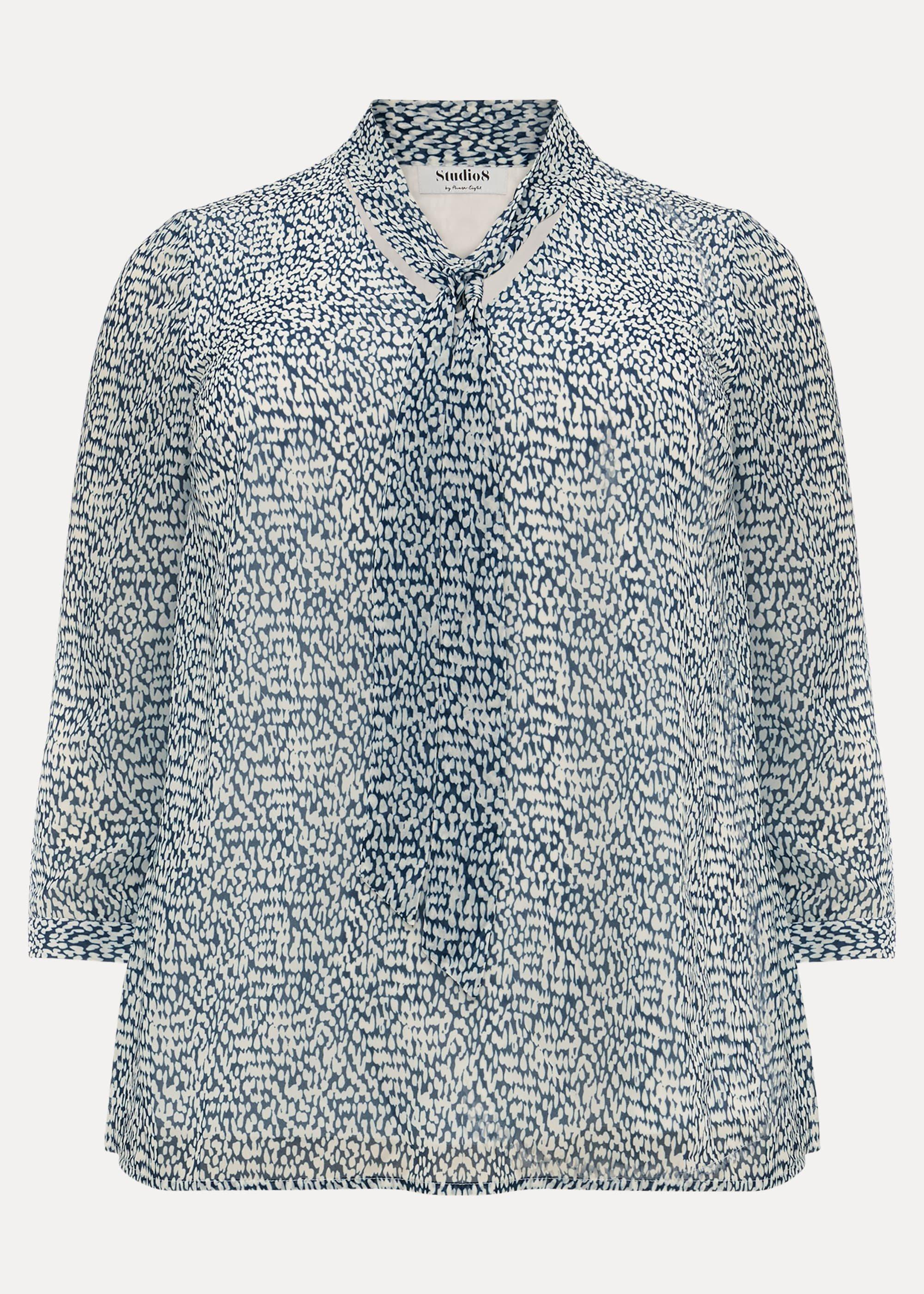 Jackie Printed Tie Top