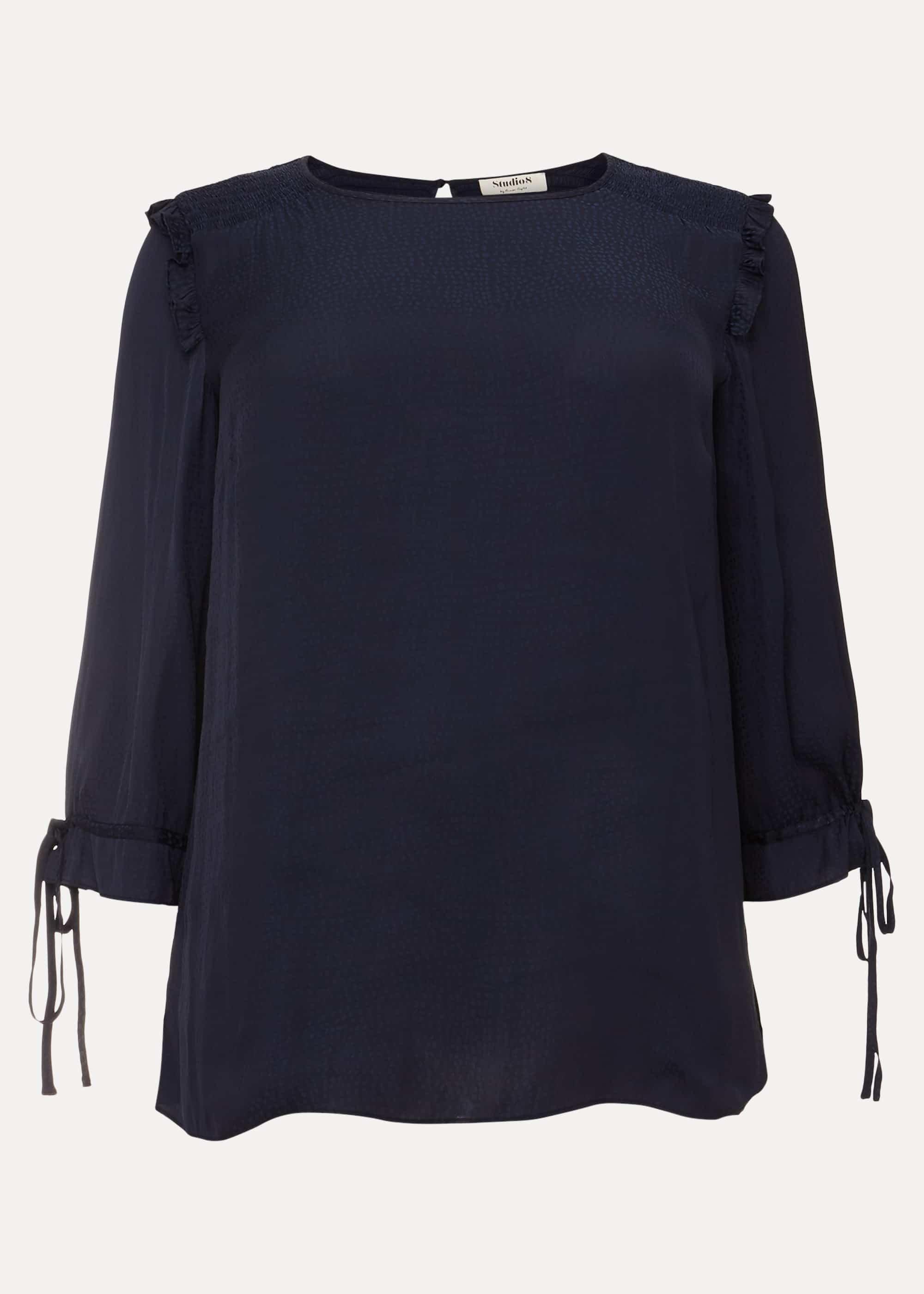 Janice Jacquard Top