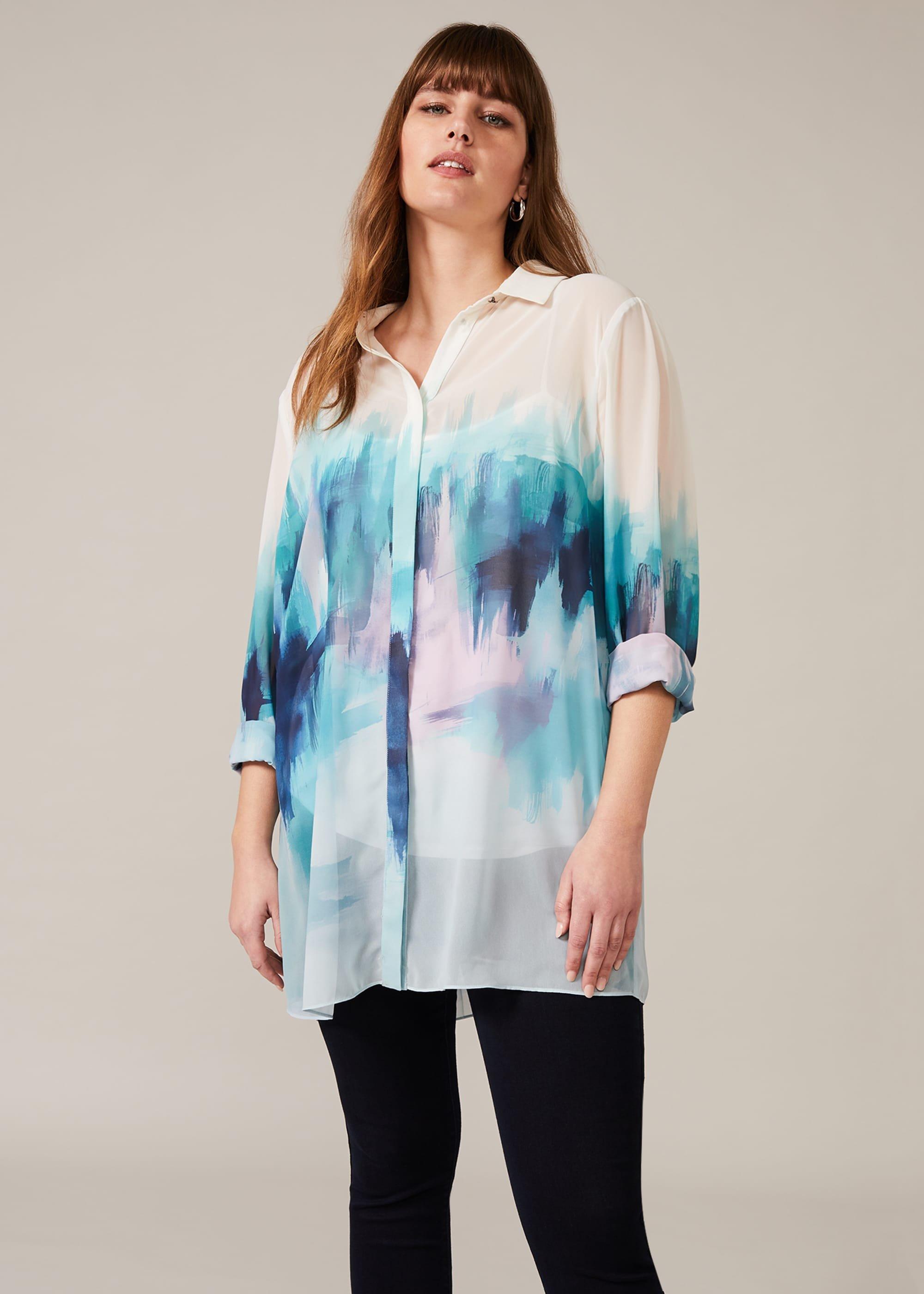 Quinn Pleated Blouse