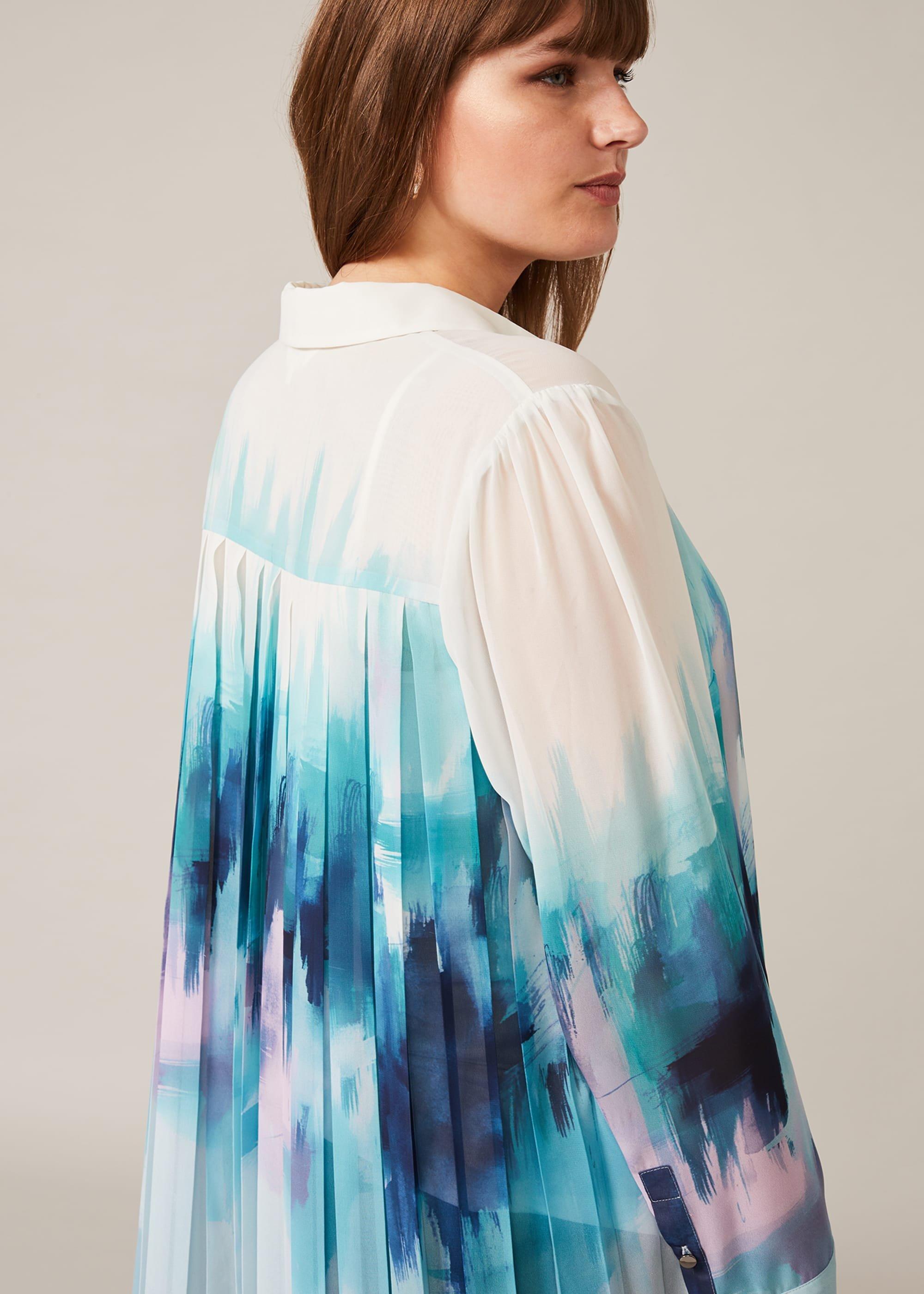 Quinn Pleated Blouse
