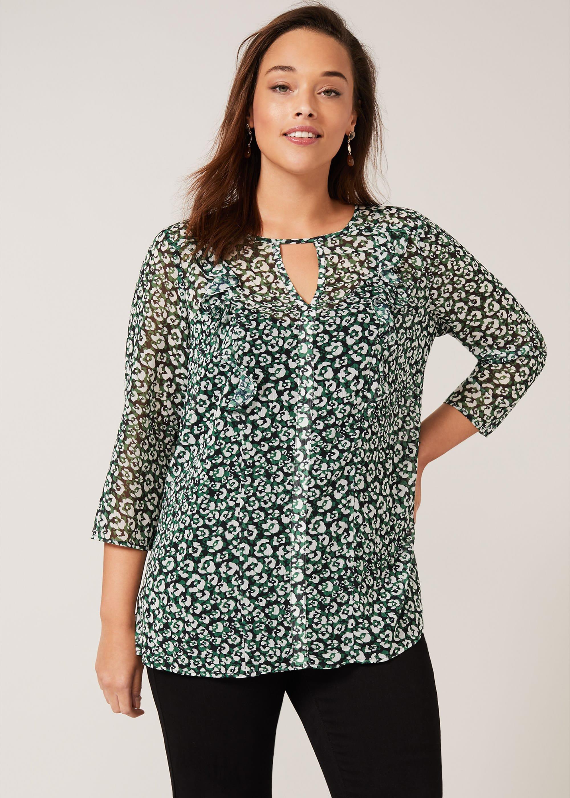 Victoria Leopard Blouse