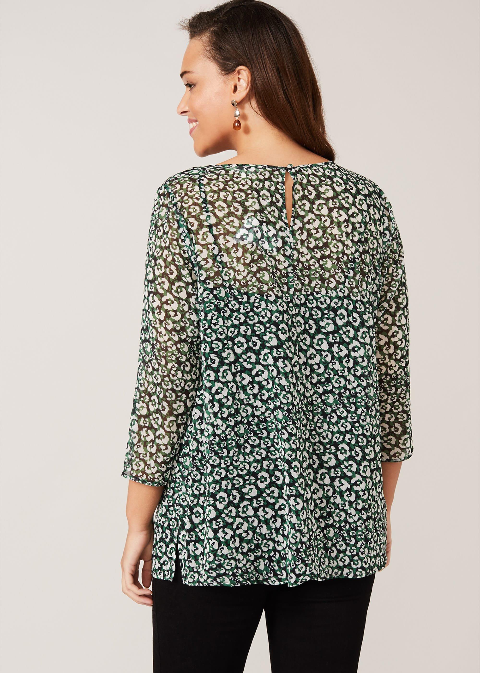 Victoria Leopard Blouse