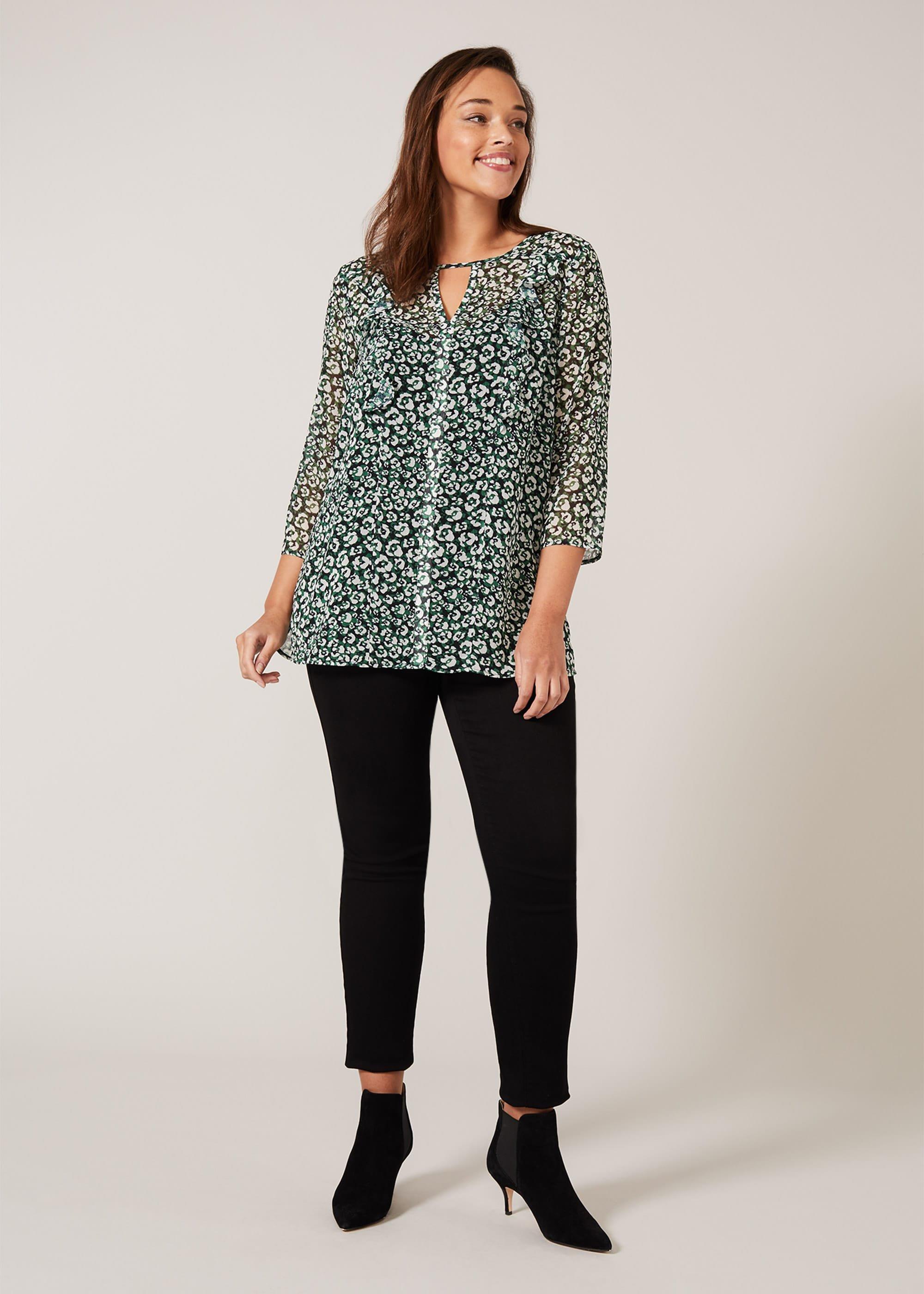 Victoria Leopard Blouse