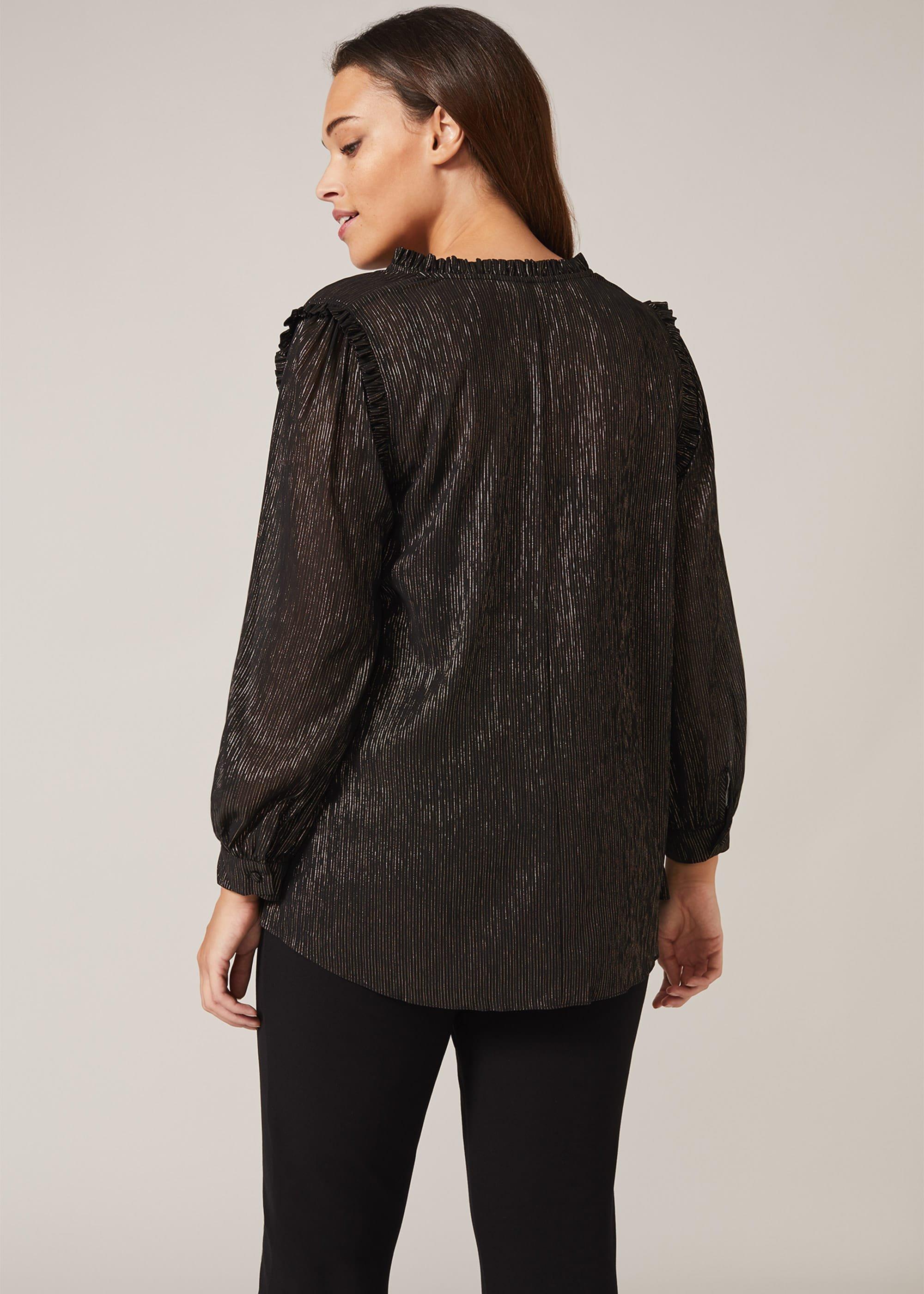 Tallie Shimmer Stripe Top