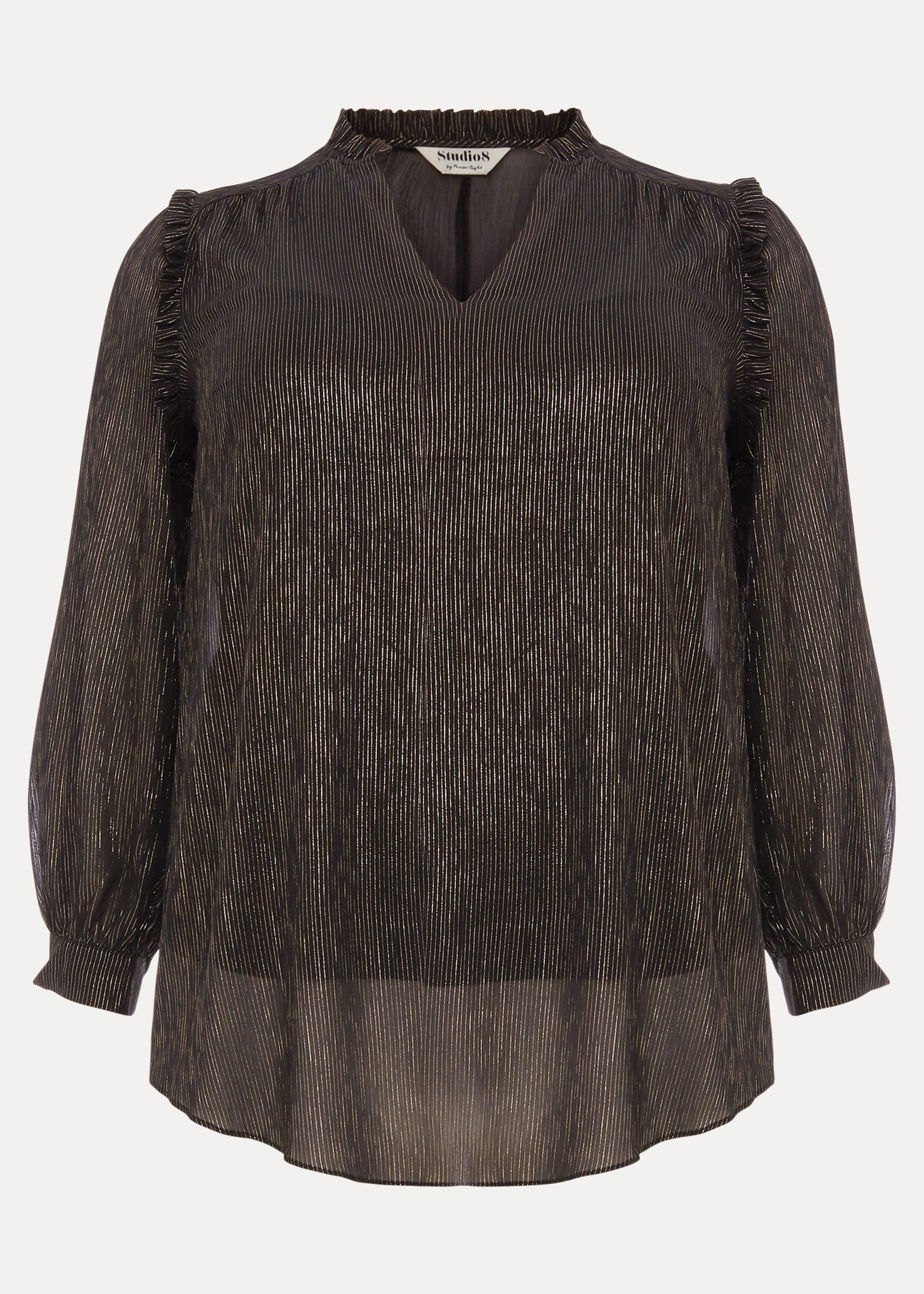Tallie Shimmer Stripe Top