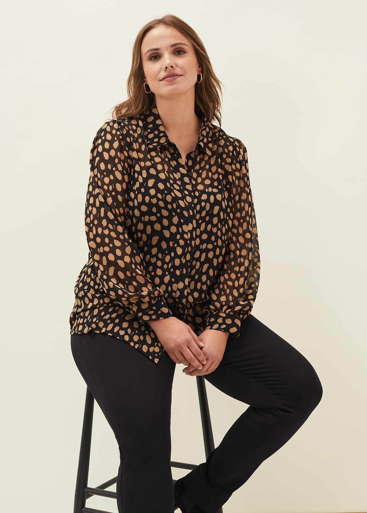 Millie Spot Blouse
