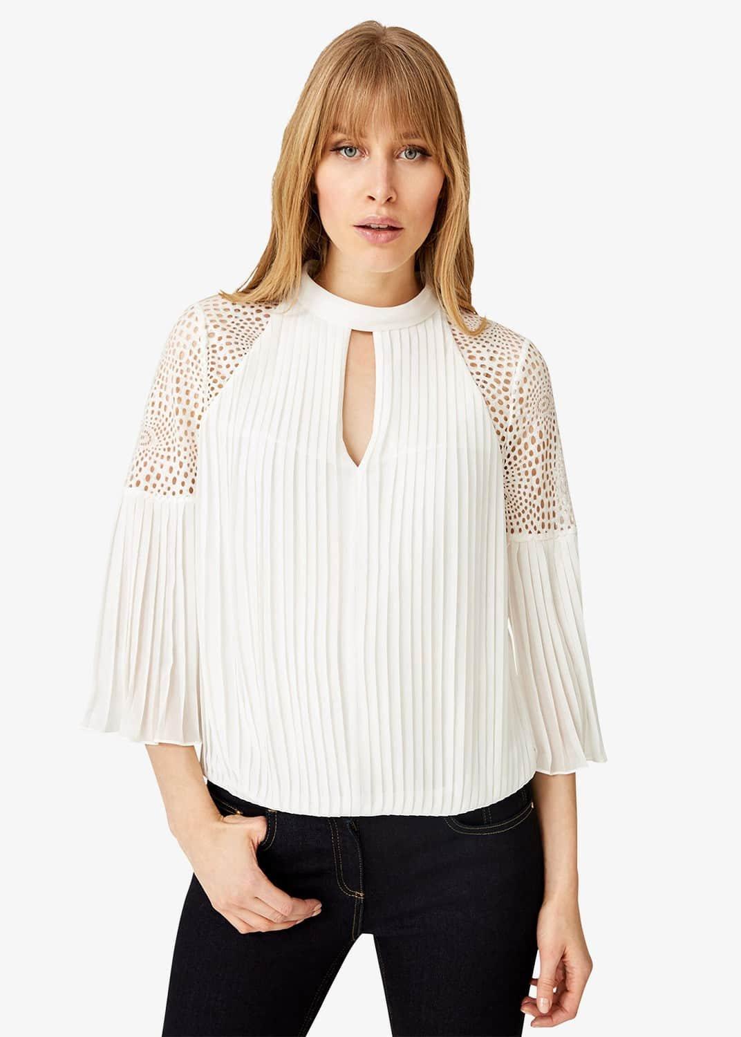 Penn Pleat Blouse