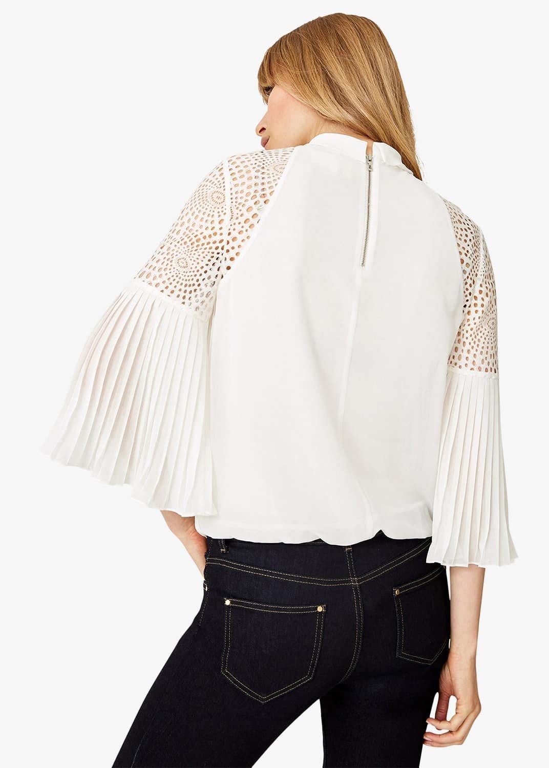 Penn Pleat Blouse