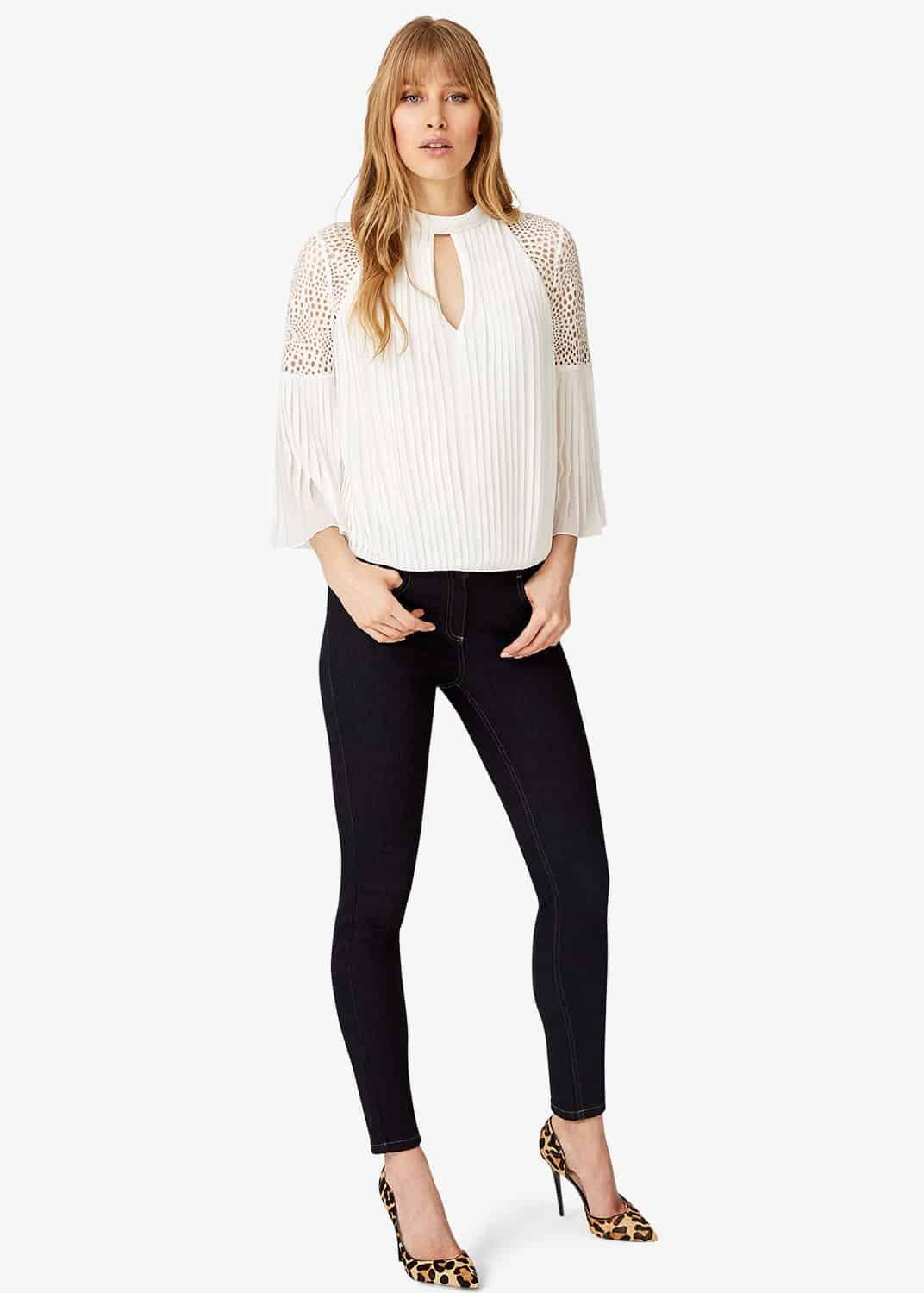 Penn Pleat Blouse