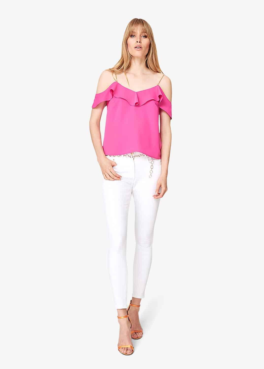 Alessia Cold Shoulder Top