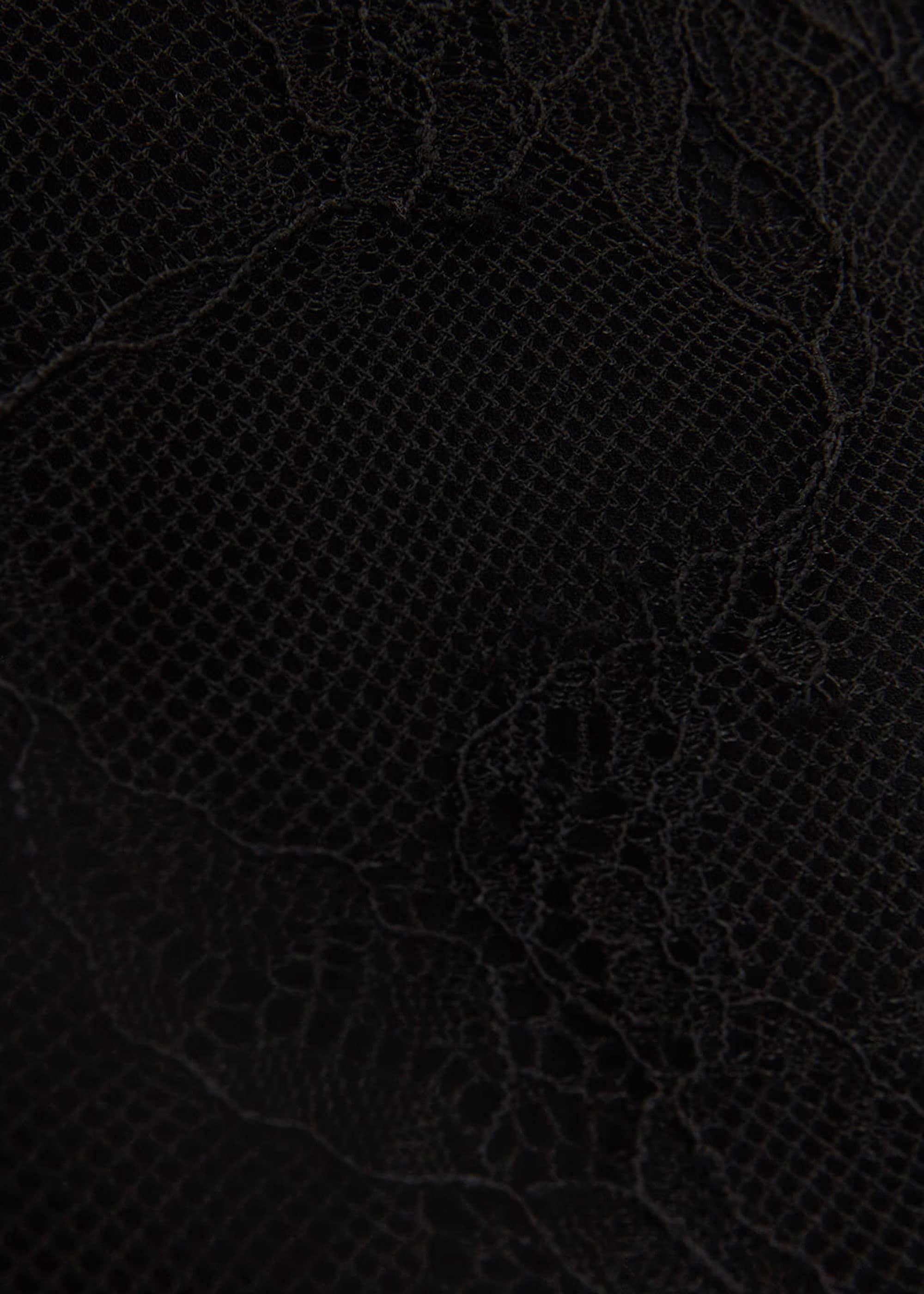 Ruthie V Neck Lace Back Blouse