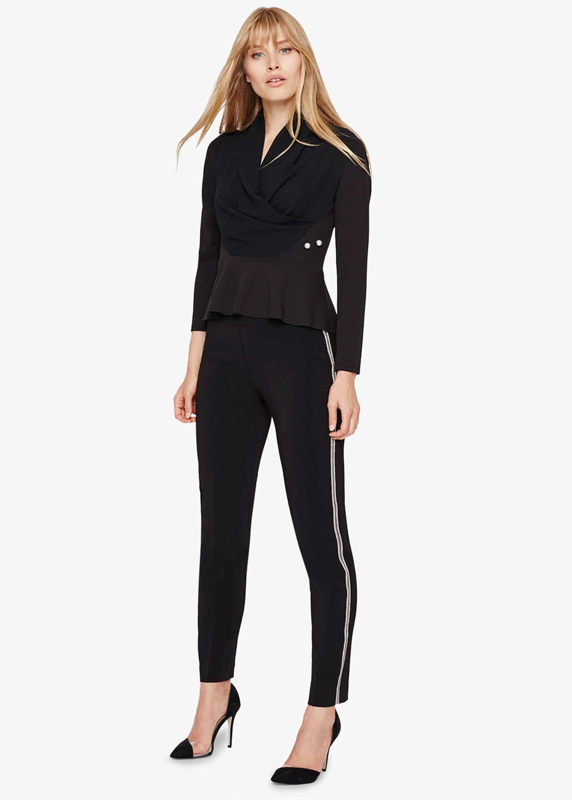 Disa Pearl Trim Top