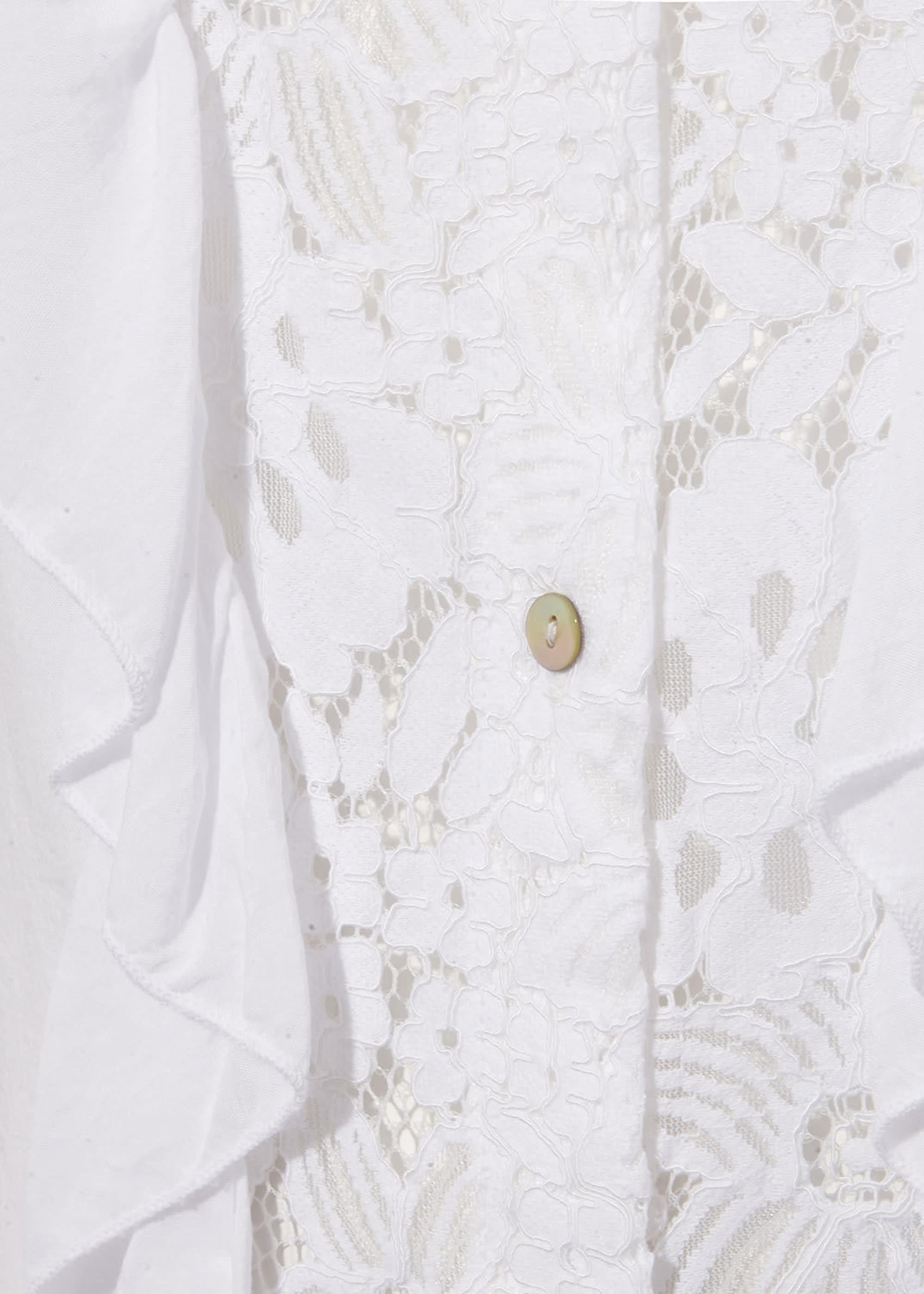 Eloisa Lace Ruffle Blouse