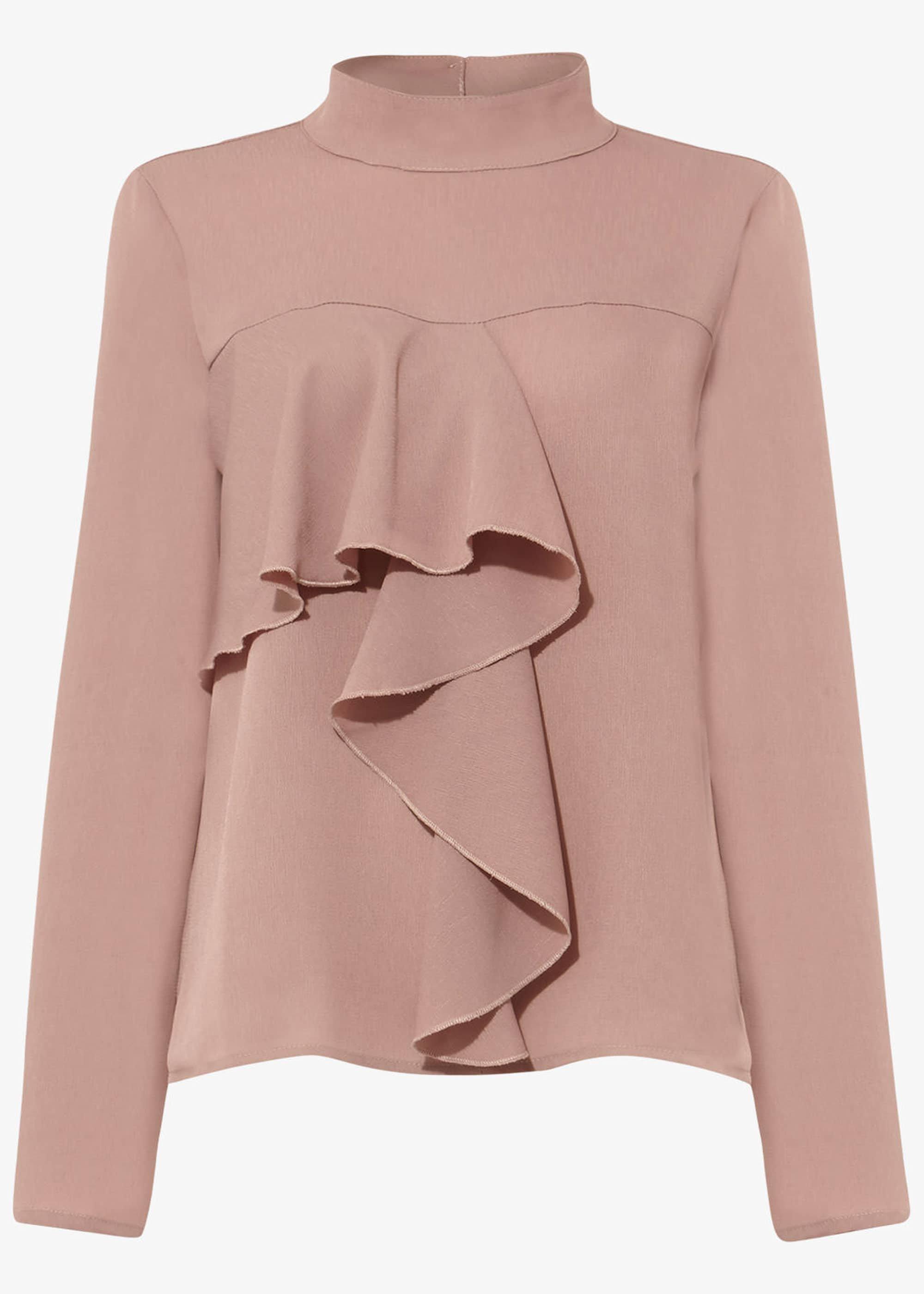 Hayes Drape Front Blouse