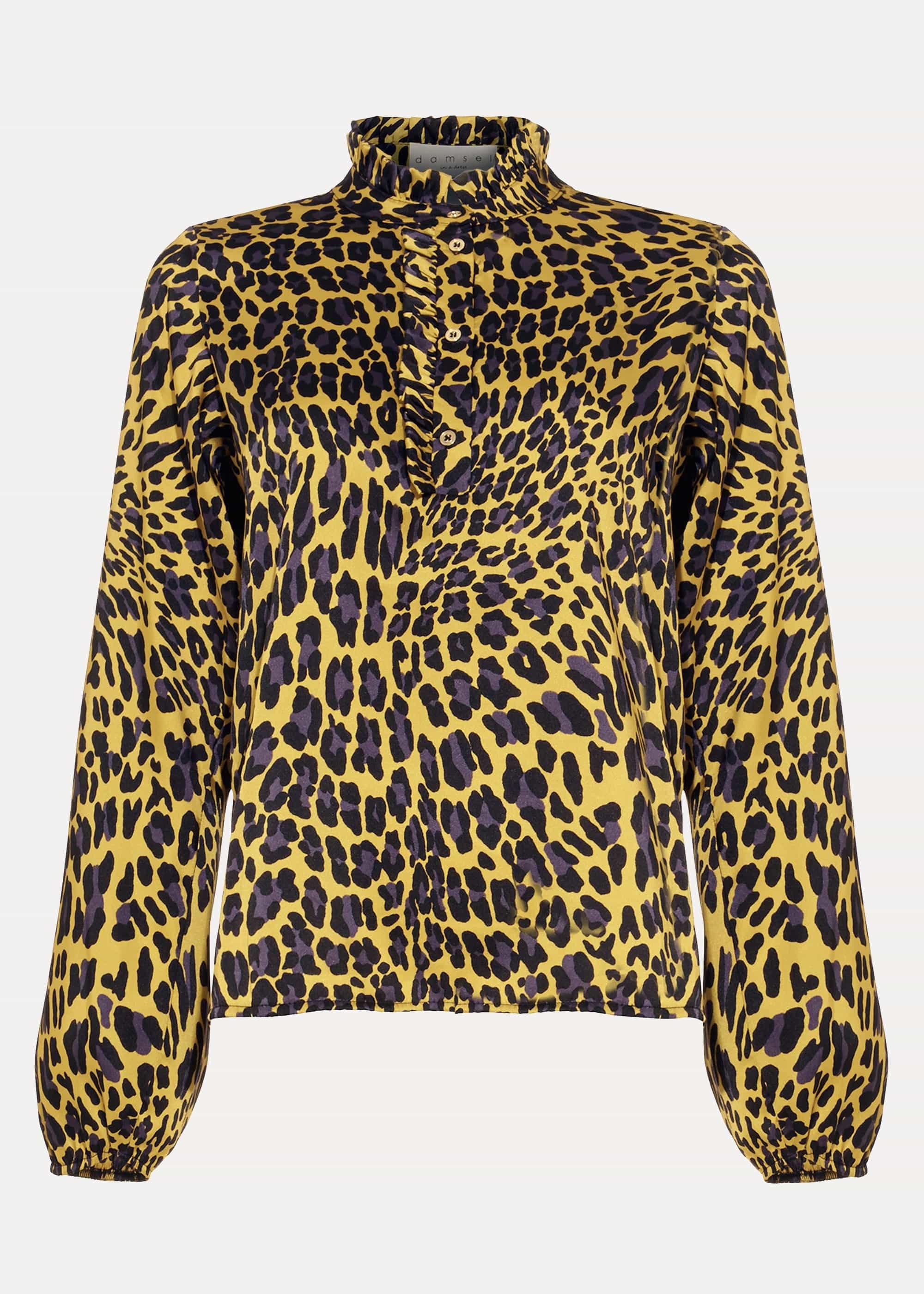 Aimee Animal Print Blouse