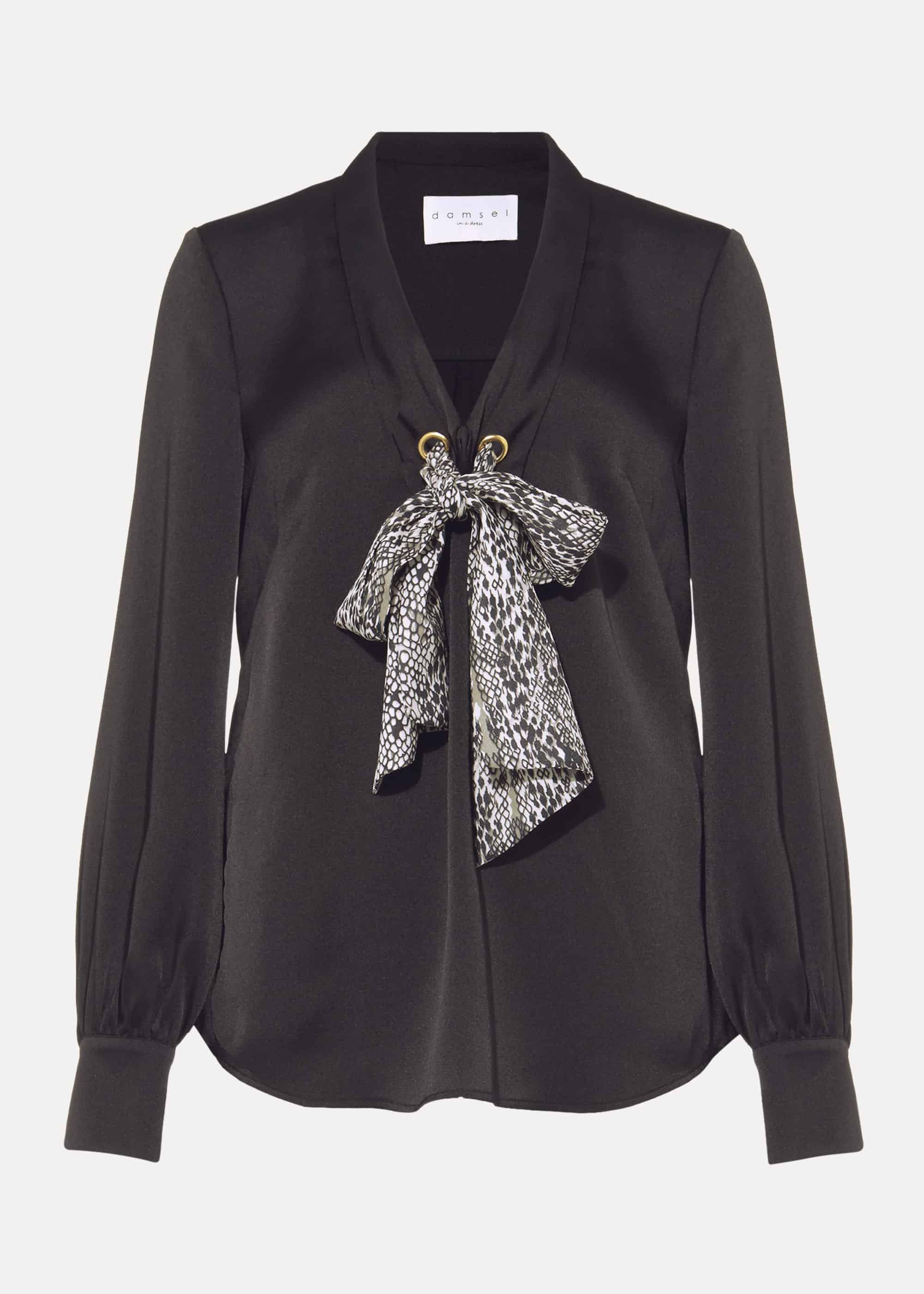 Fabrissa Snake Print Blouse