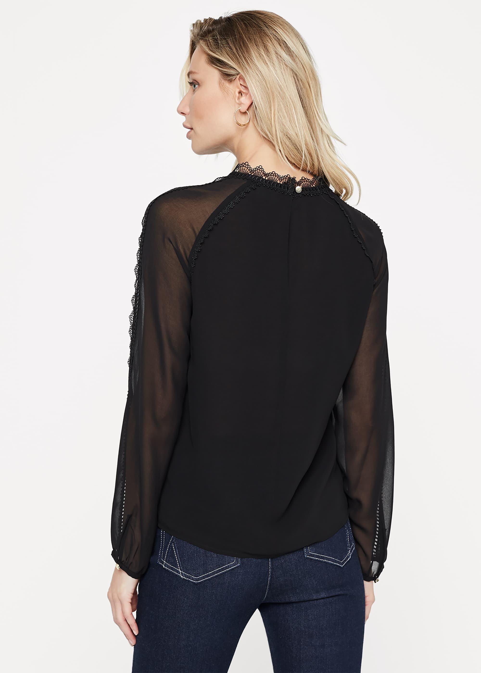 Sania Lace Detail Blouse