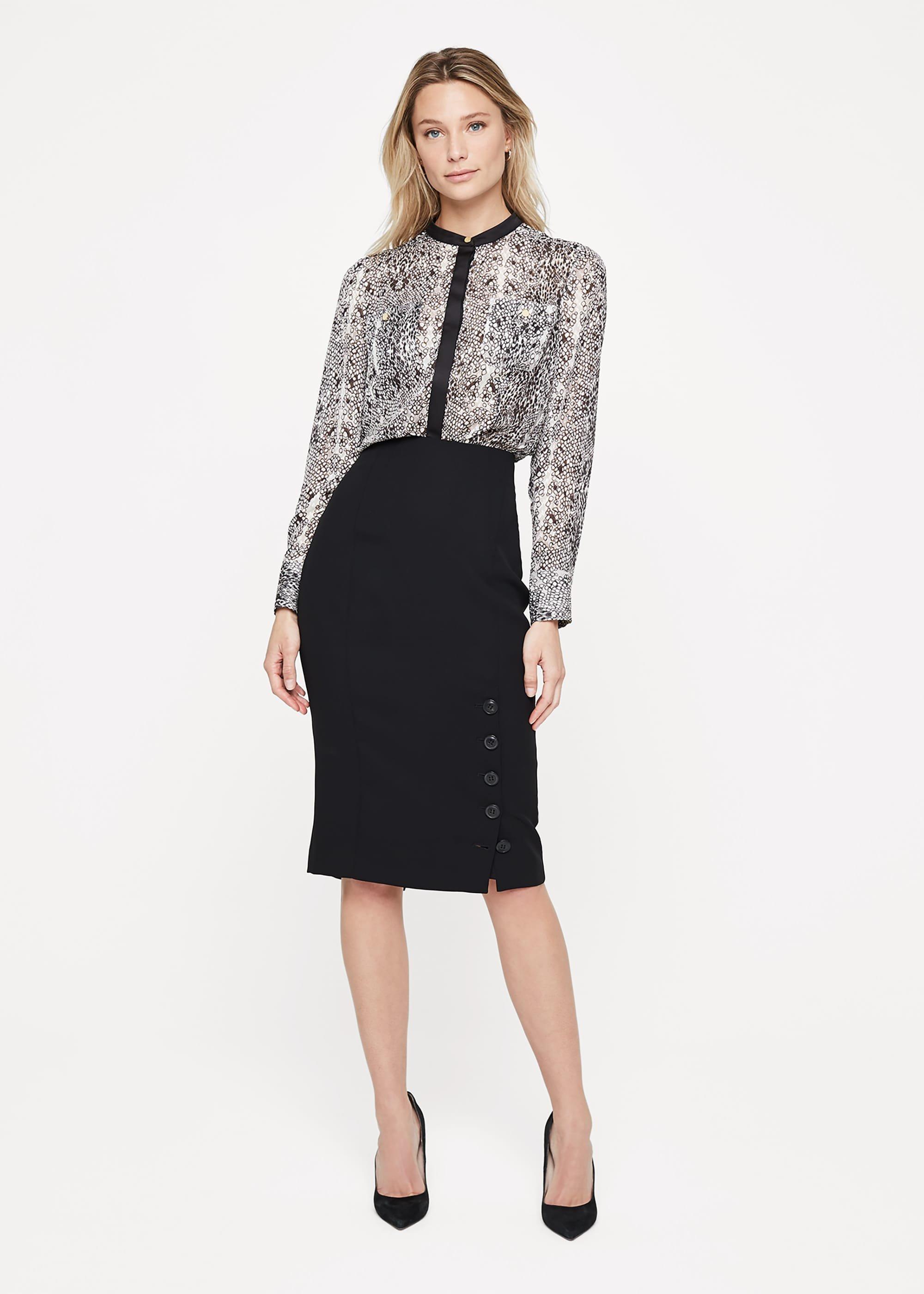 Lanza Snake Print Blouse