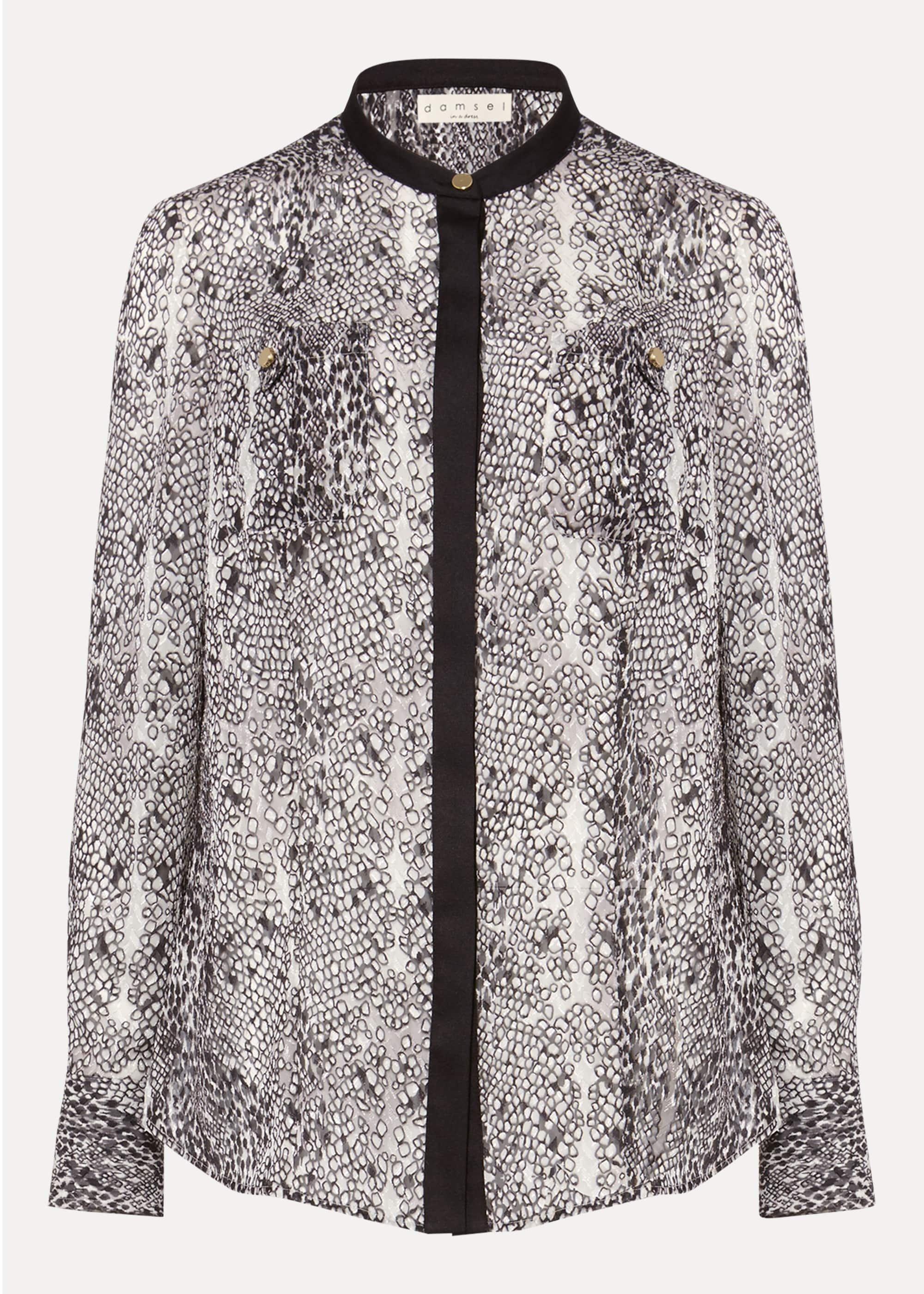 Lanza Snake Print Blouse