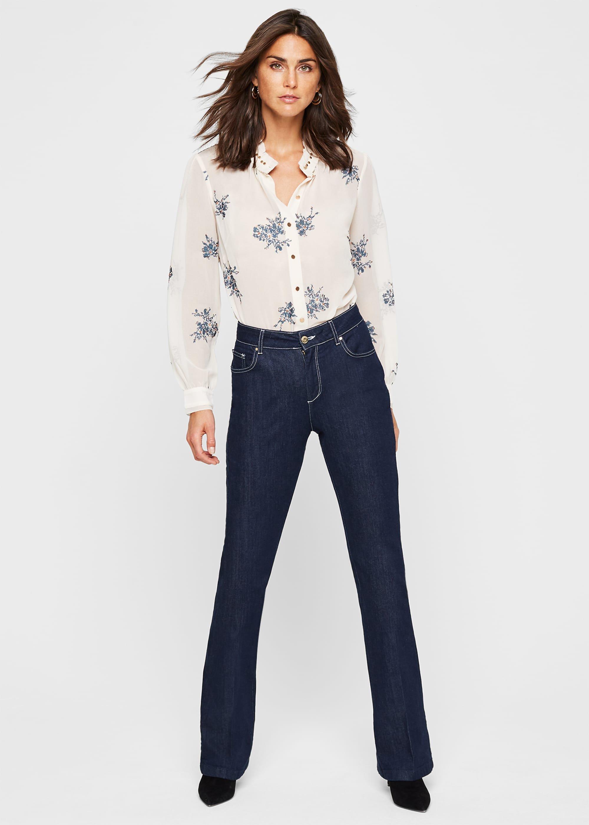 Winona Embroidered Beaded Blouse