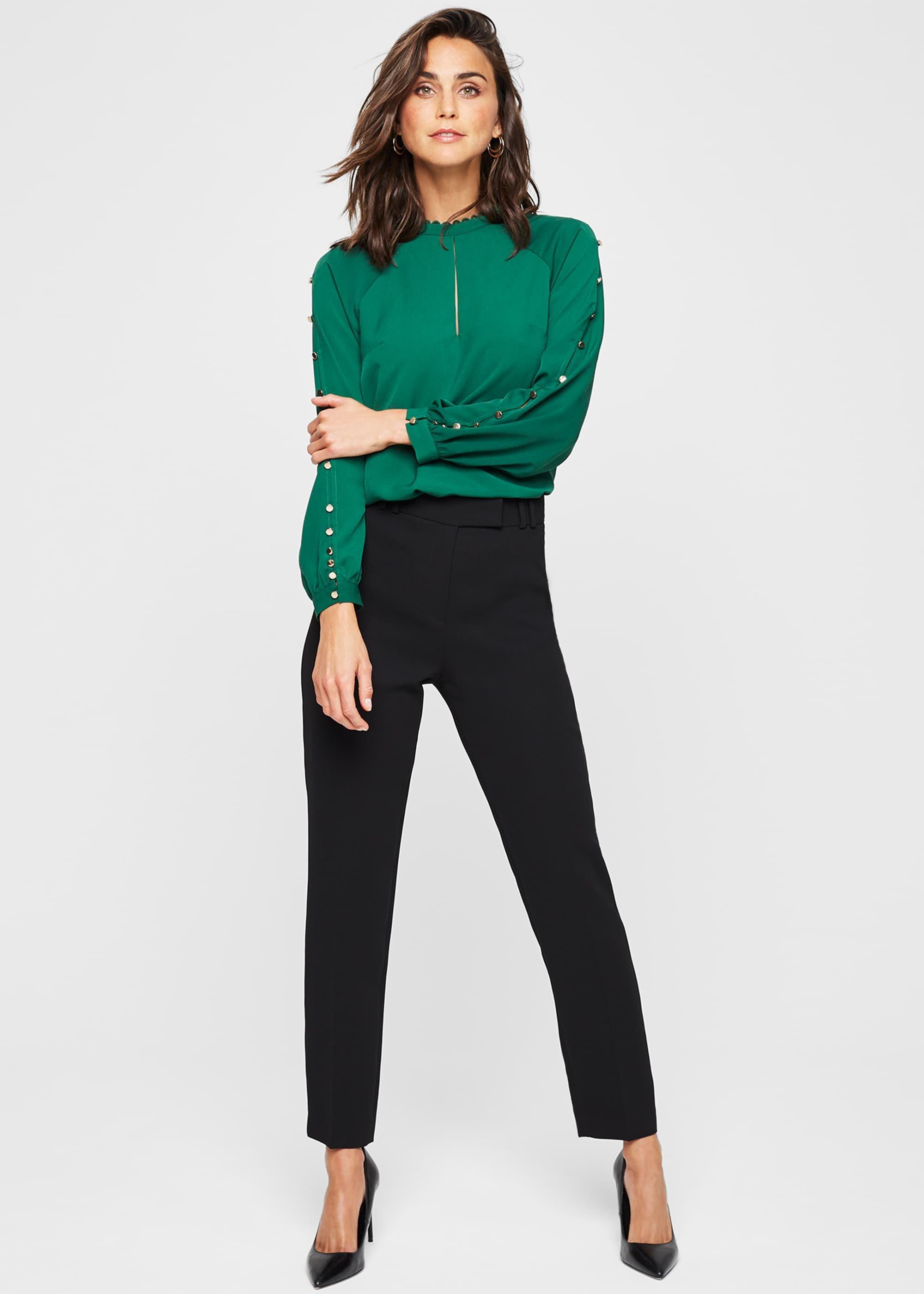 Evonne Button Detail Blouse