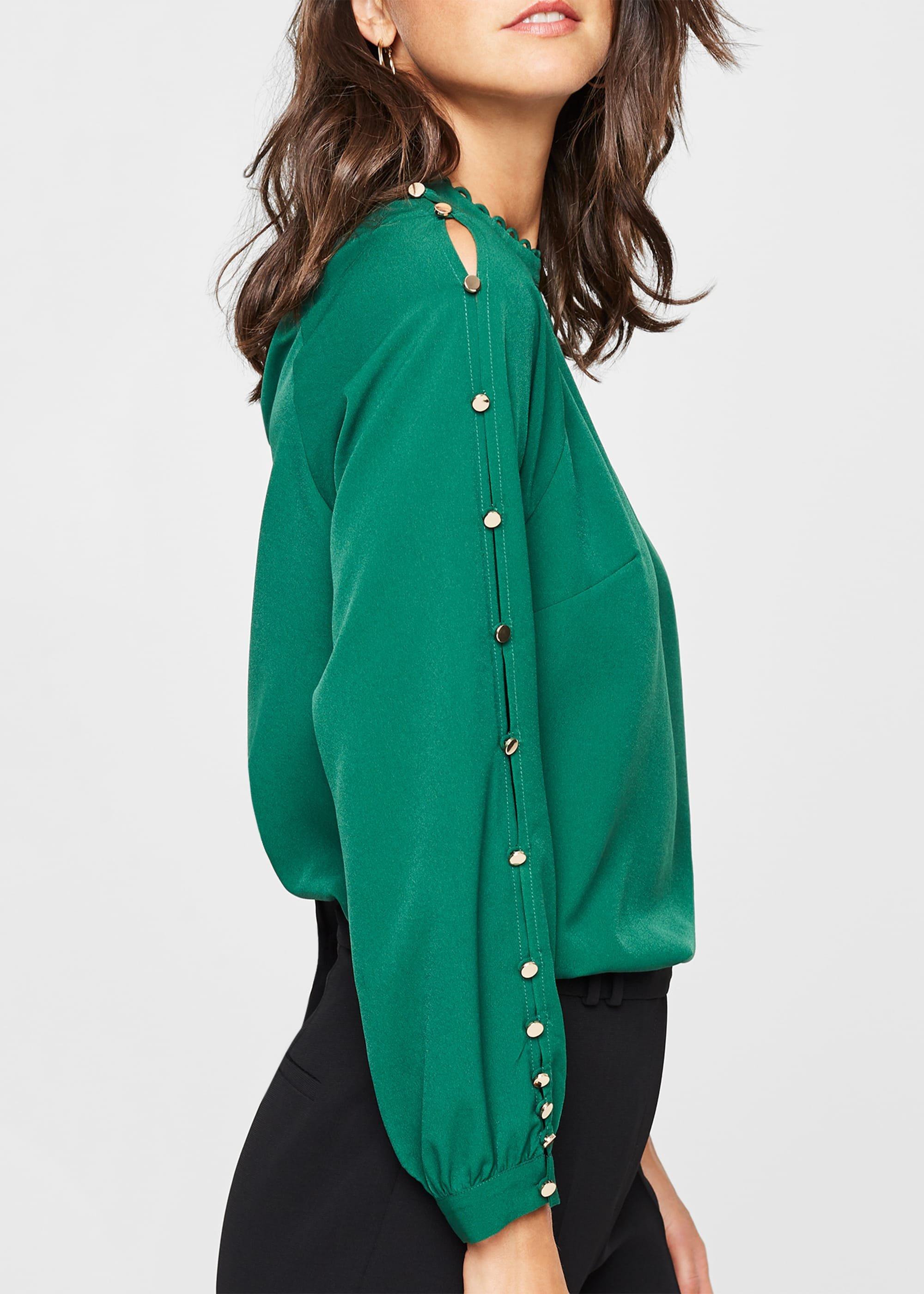 Evonne Button Detail Blouse