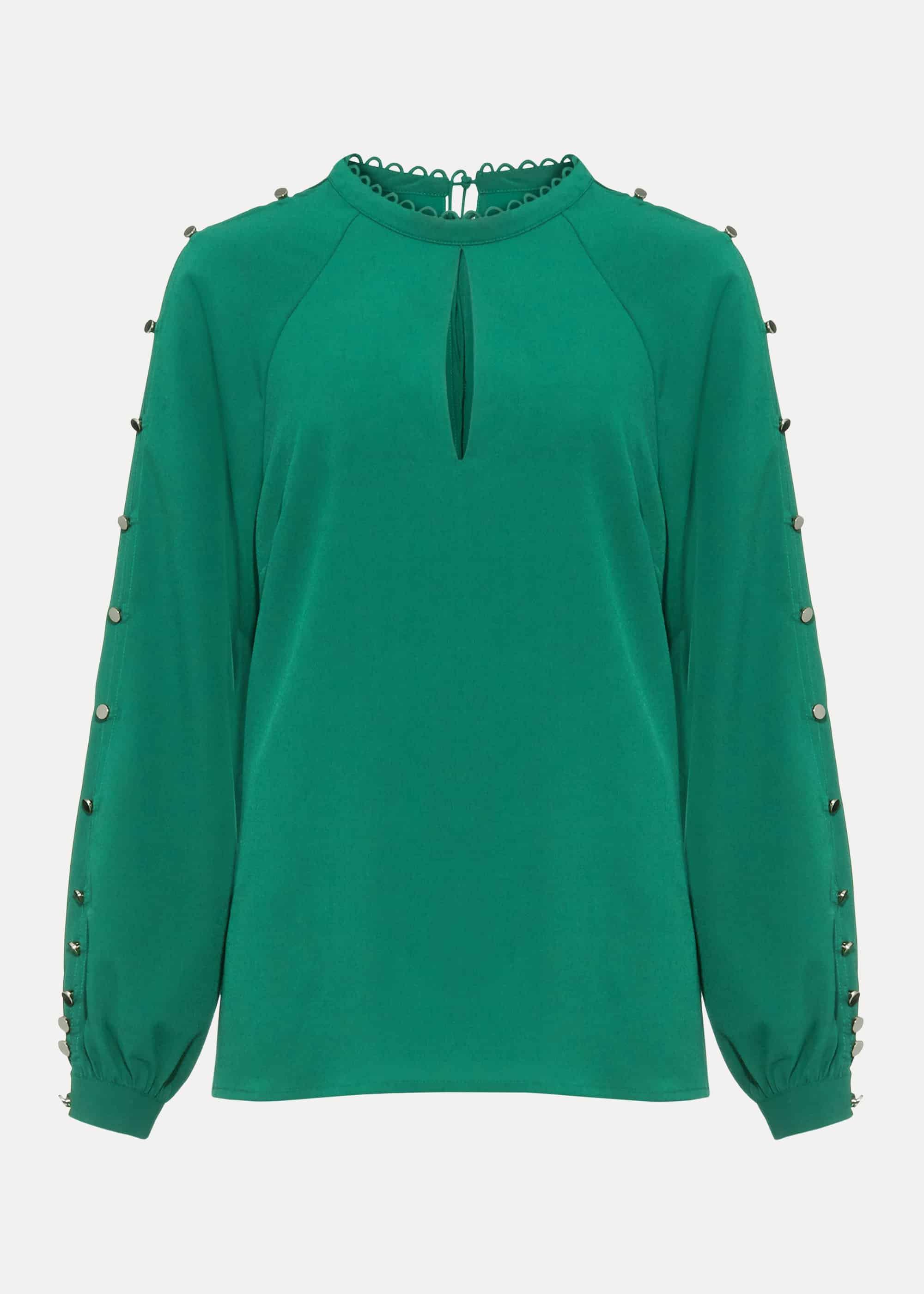 Evonne Button Detail Blouse