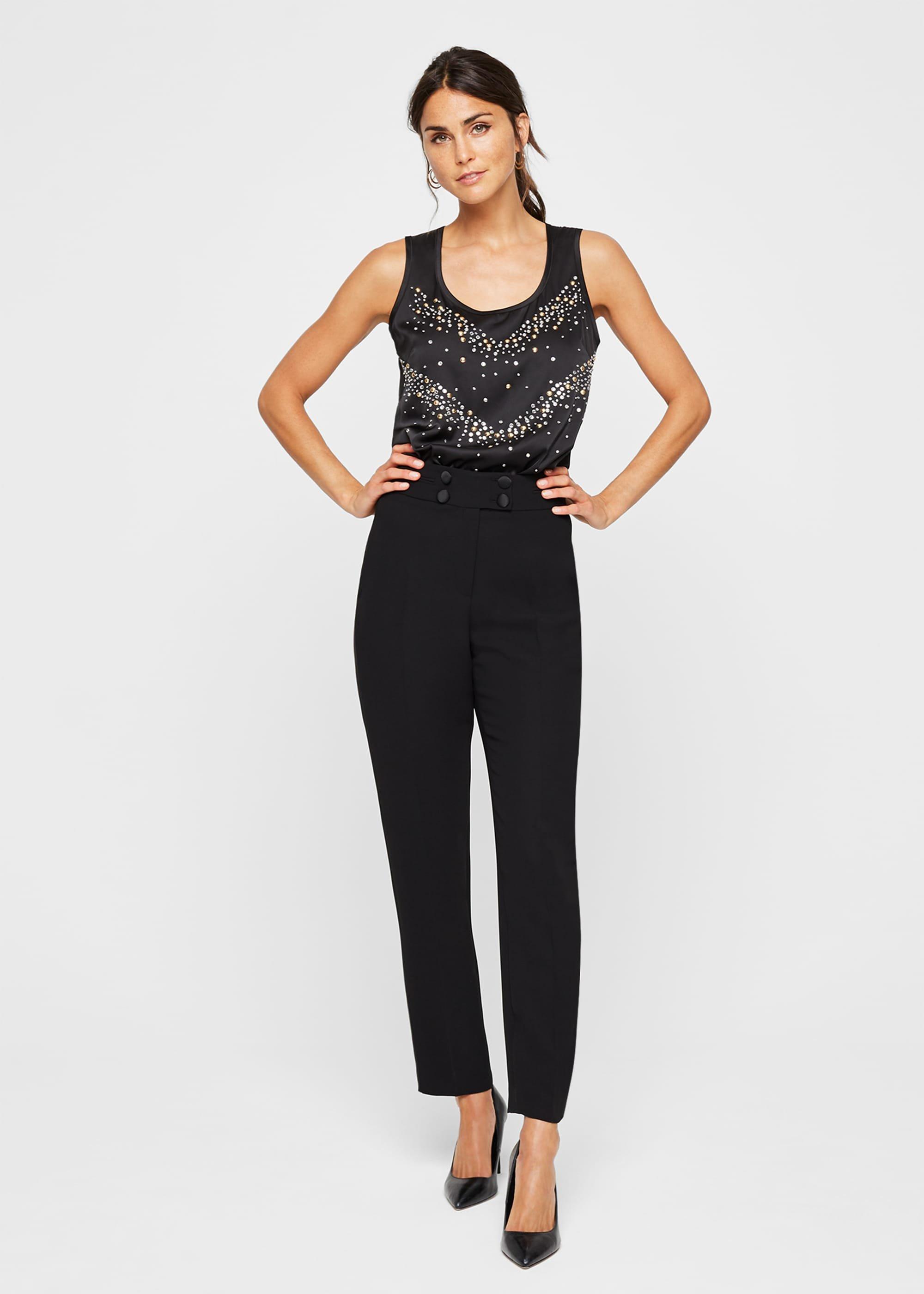 Ethna Embellished Top