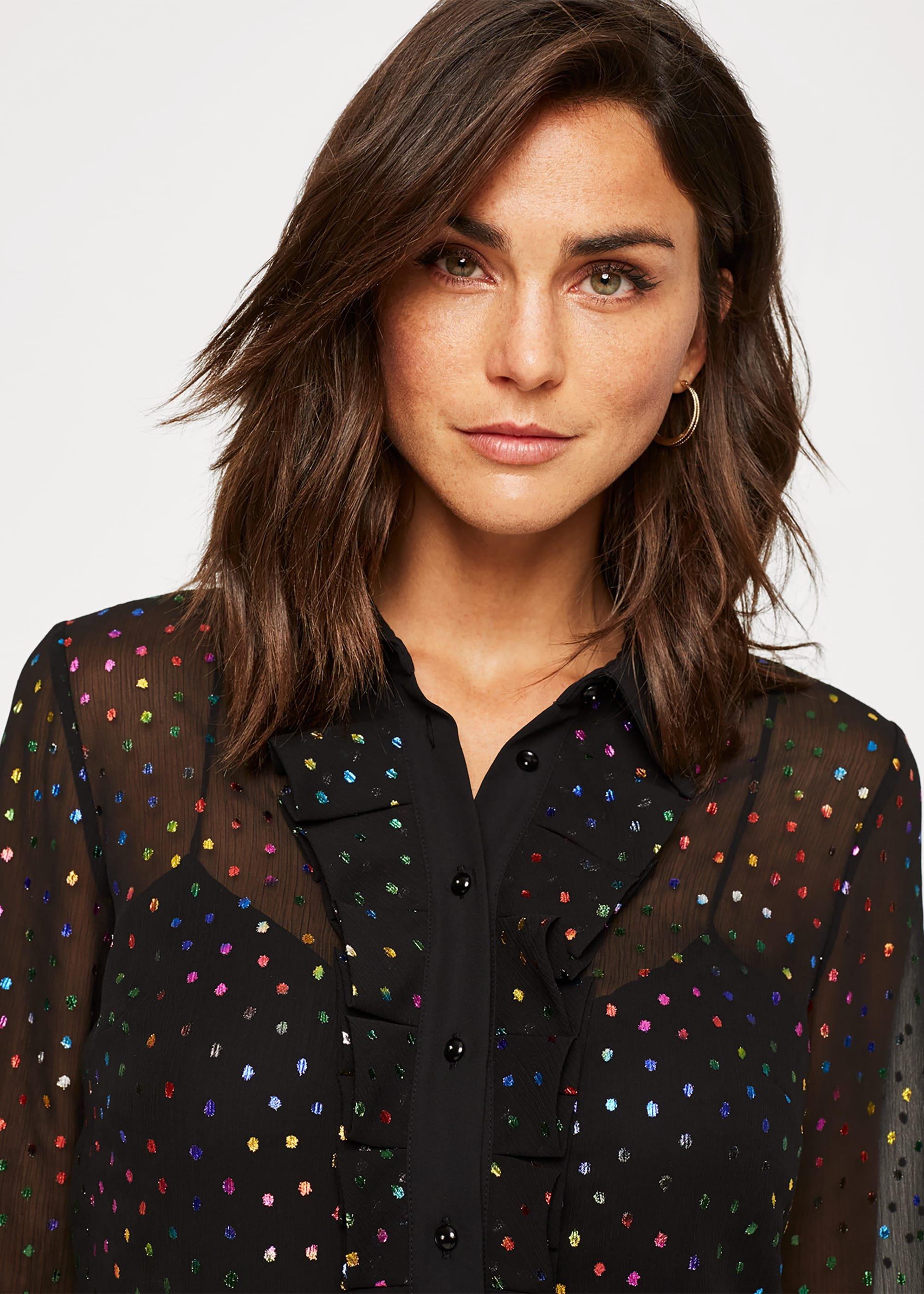 Elma Spot Blouse