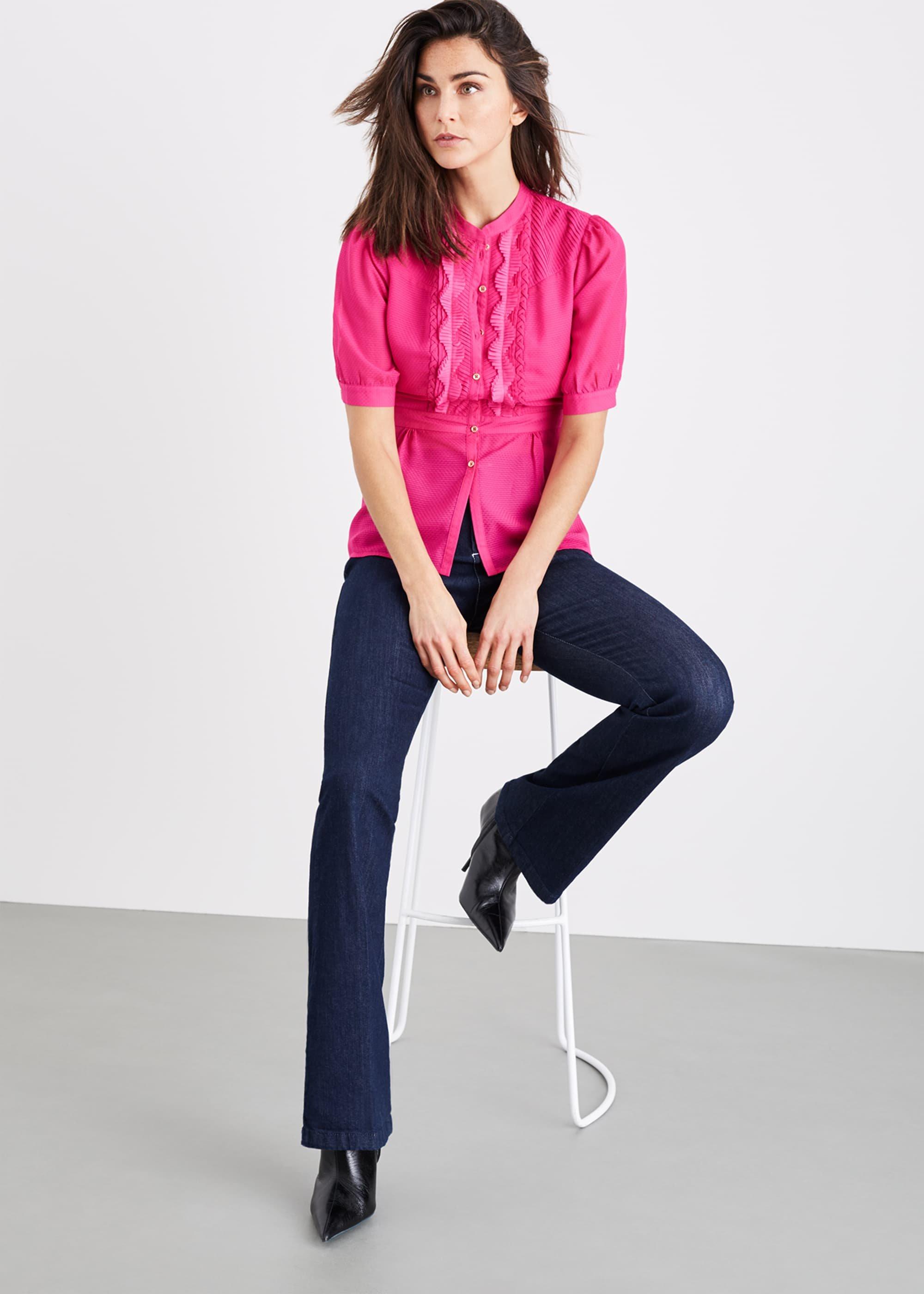 Floria Pleat Blouse