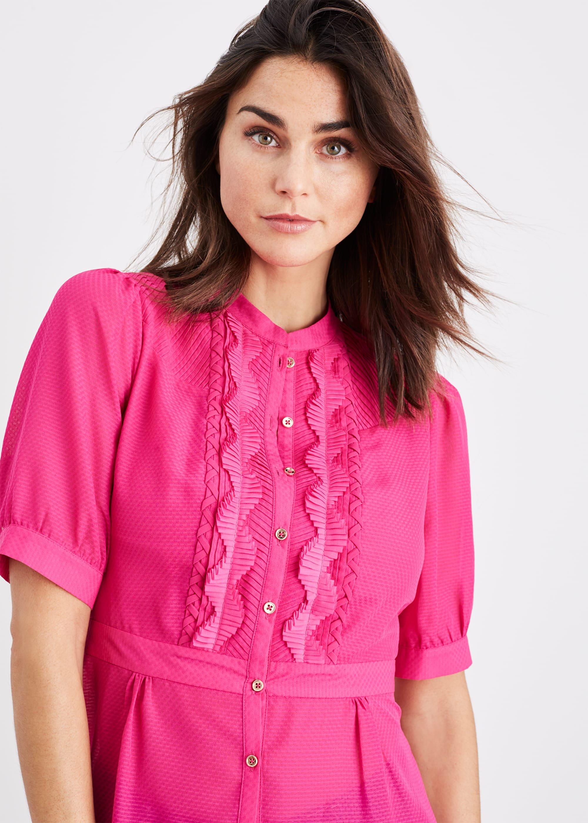 Floria Pleat Blouse